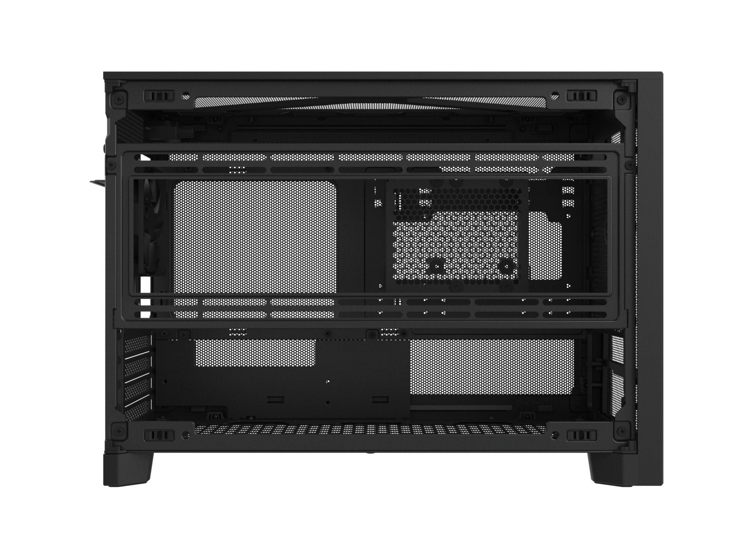 Case Montech Micro Atx/Mini-Itx Black Mini Tower Pc Ten Ten(B)