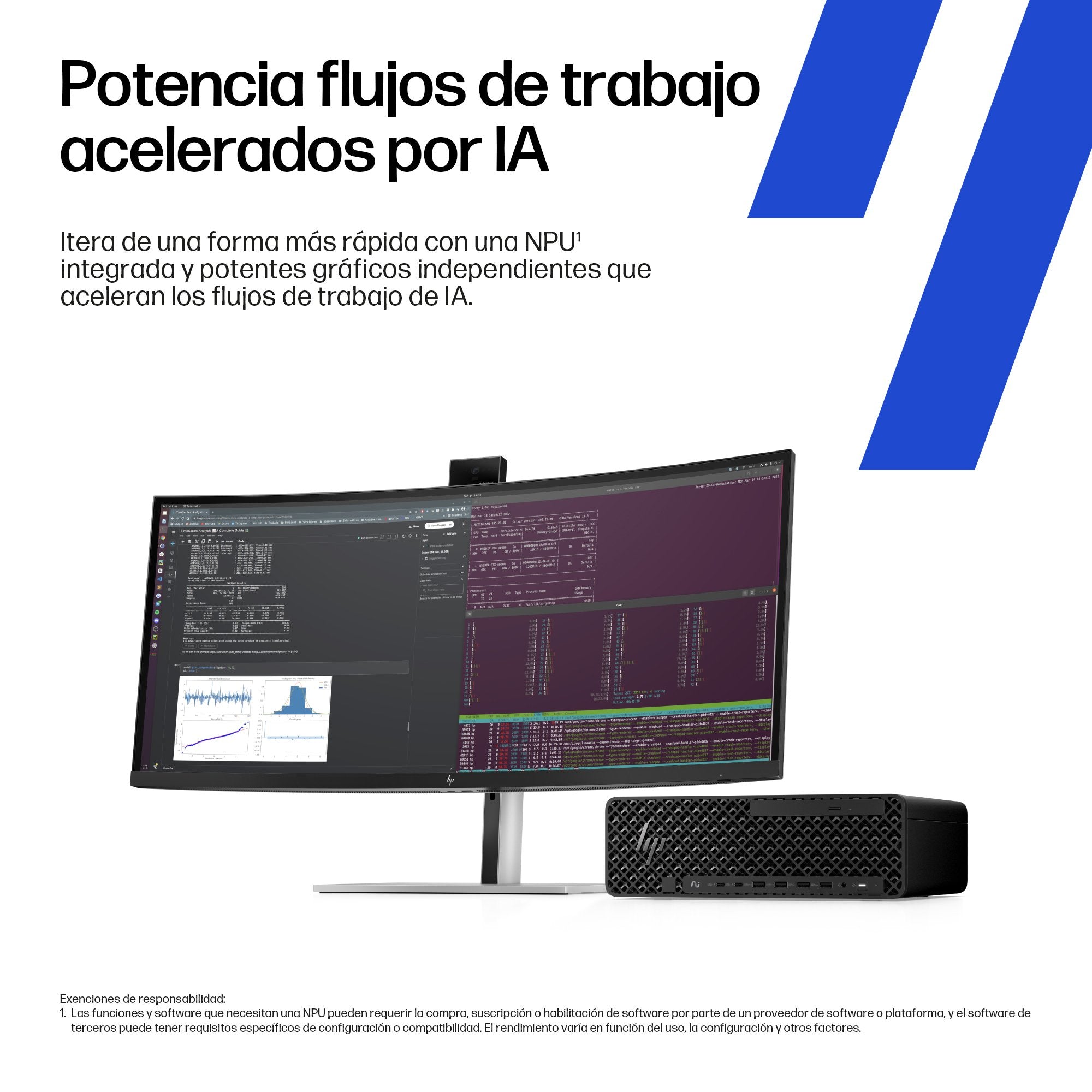 EAN 0199896738392 - HP Z2 SFF G1i Workstation Desktop PC Wolf Pro Security Edition Intel Core Ultra 7 265 48 GB DDR5-SDRAM 1  imagen 7