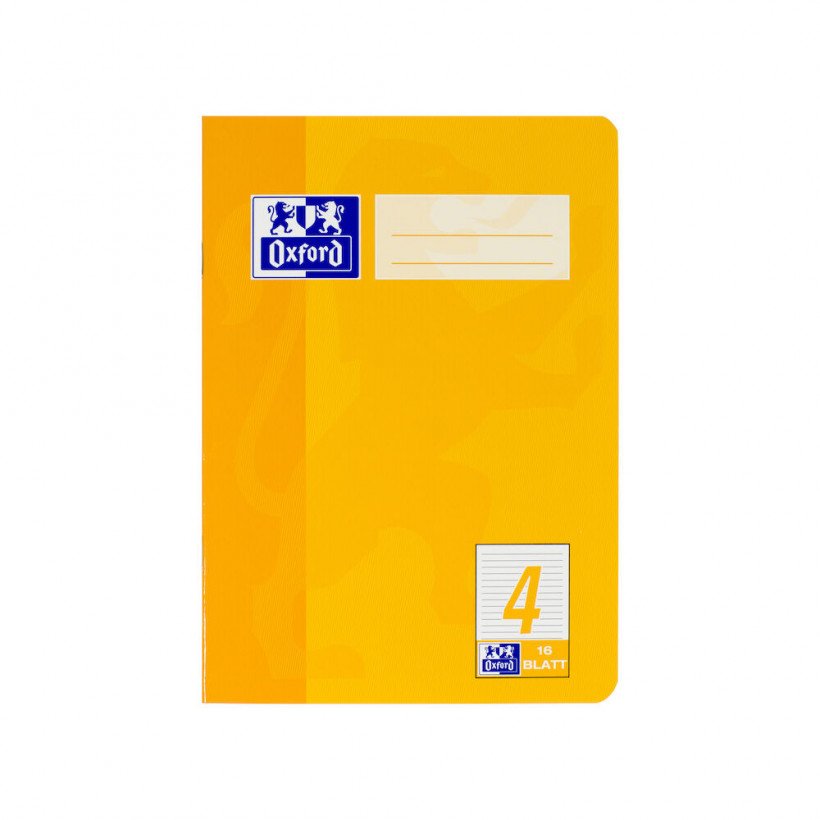 Oxford Cuaderno Escolar Rayado Din A5 16 Hojas