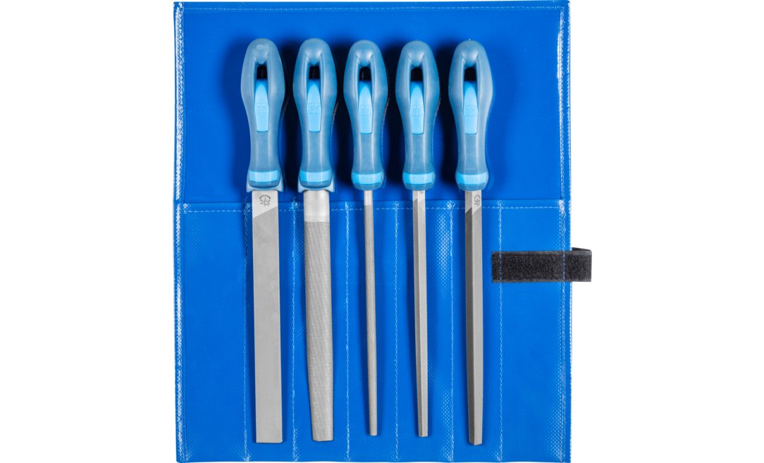 Pferd 11800533 Werkstattfeilen-Set Hieb 3 In Pvc-Bolsa Enrollable