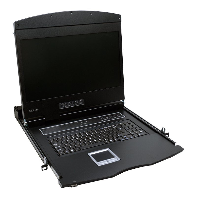 Logilink Lc902ge Consola De Rack 47 Cm (18.5") 1366 X 768 Pixeles Metal Negro 1u