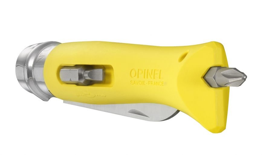 Opinel Navaja De Bolsillo No. 09 Inkl. Bitset Amarillo