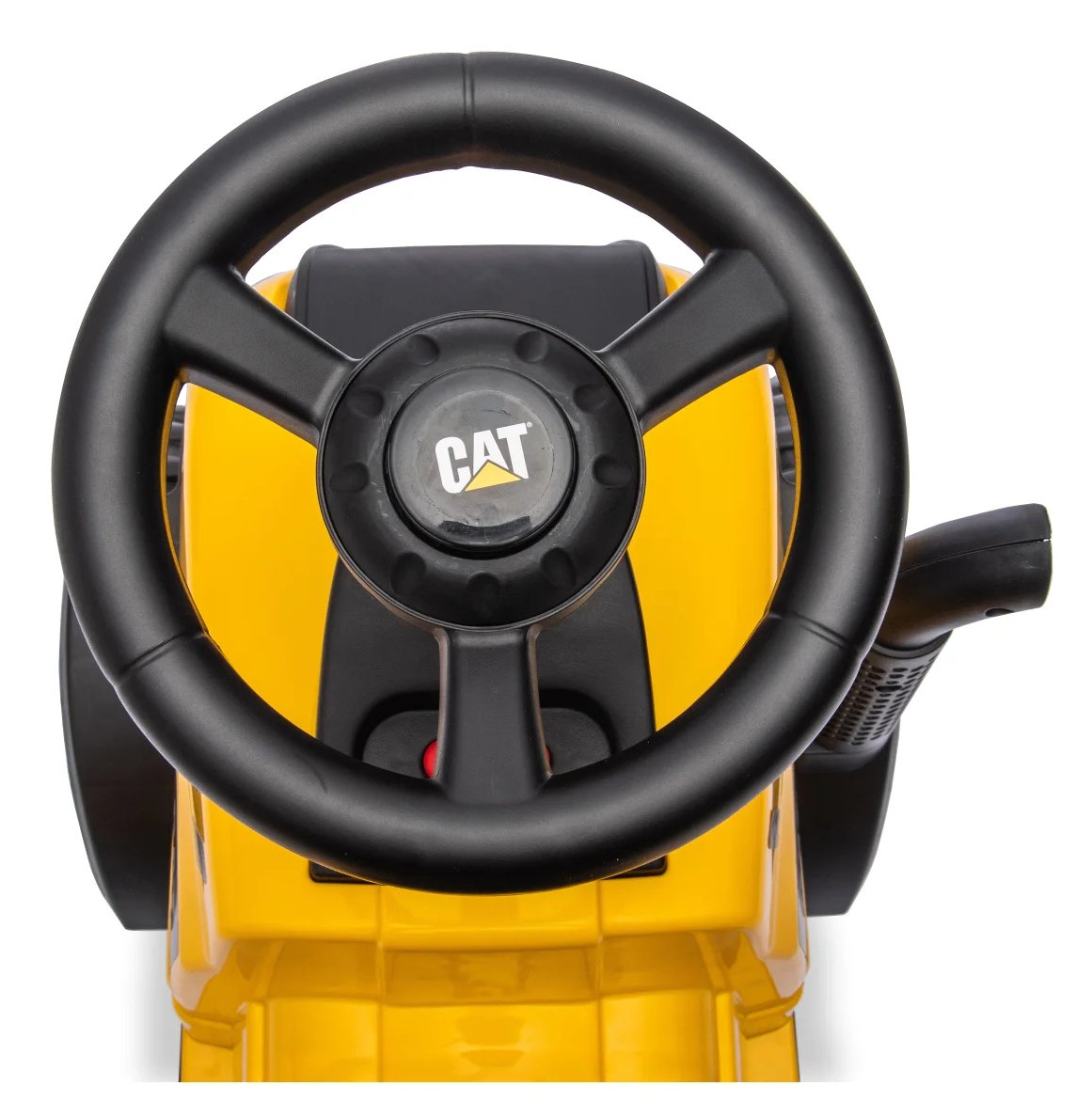 Jamara Rutscher Caterpillar Traktor Con Anhänger 2in1 Amarillo