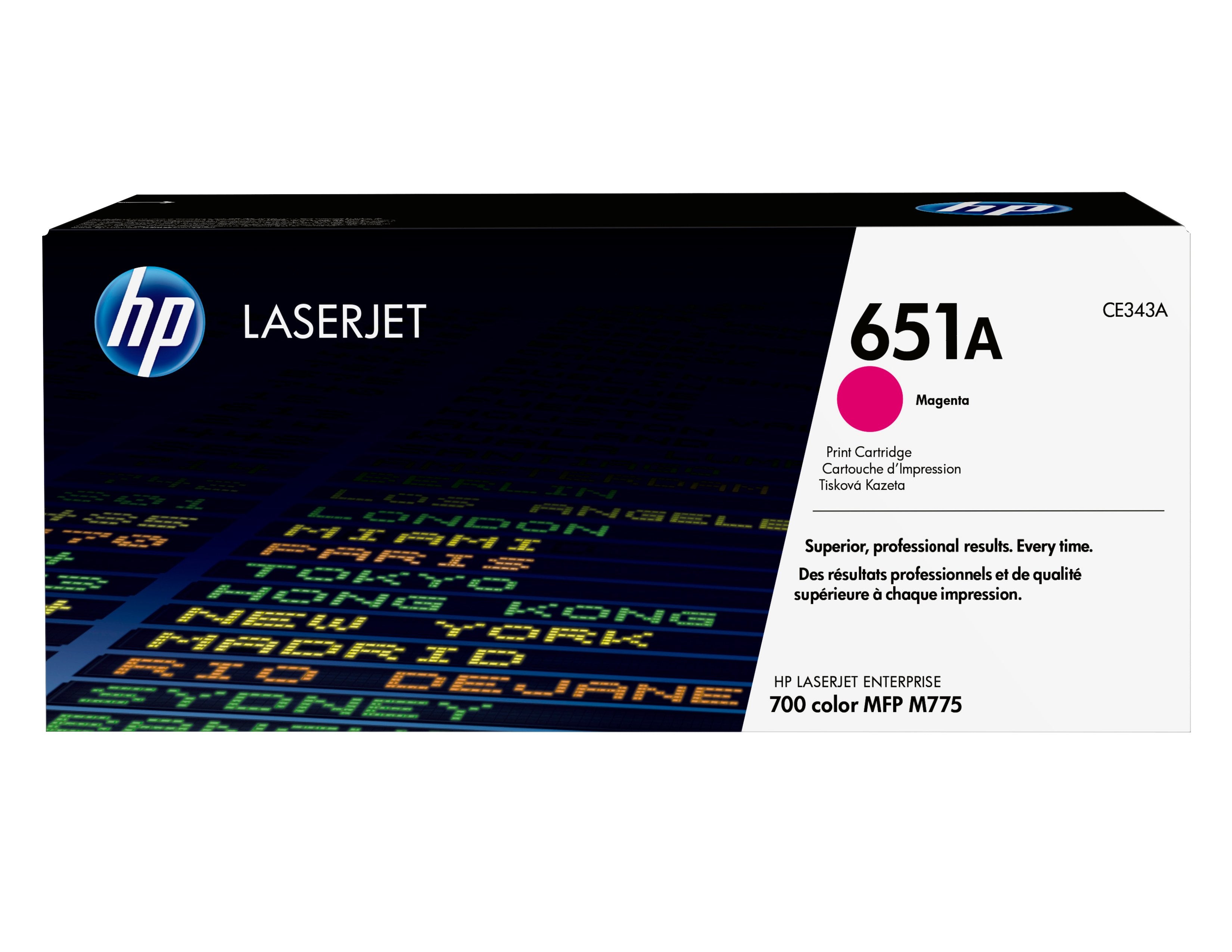 EAN 0886111121359 - HP 651A Magenta Original LaserJet Toner Cartridge cartucho de tóner 1 pieza(s) imagen 1