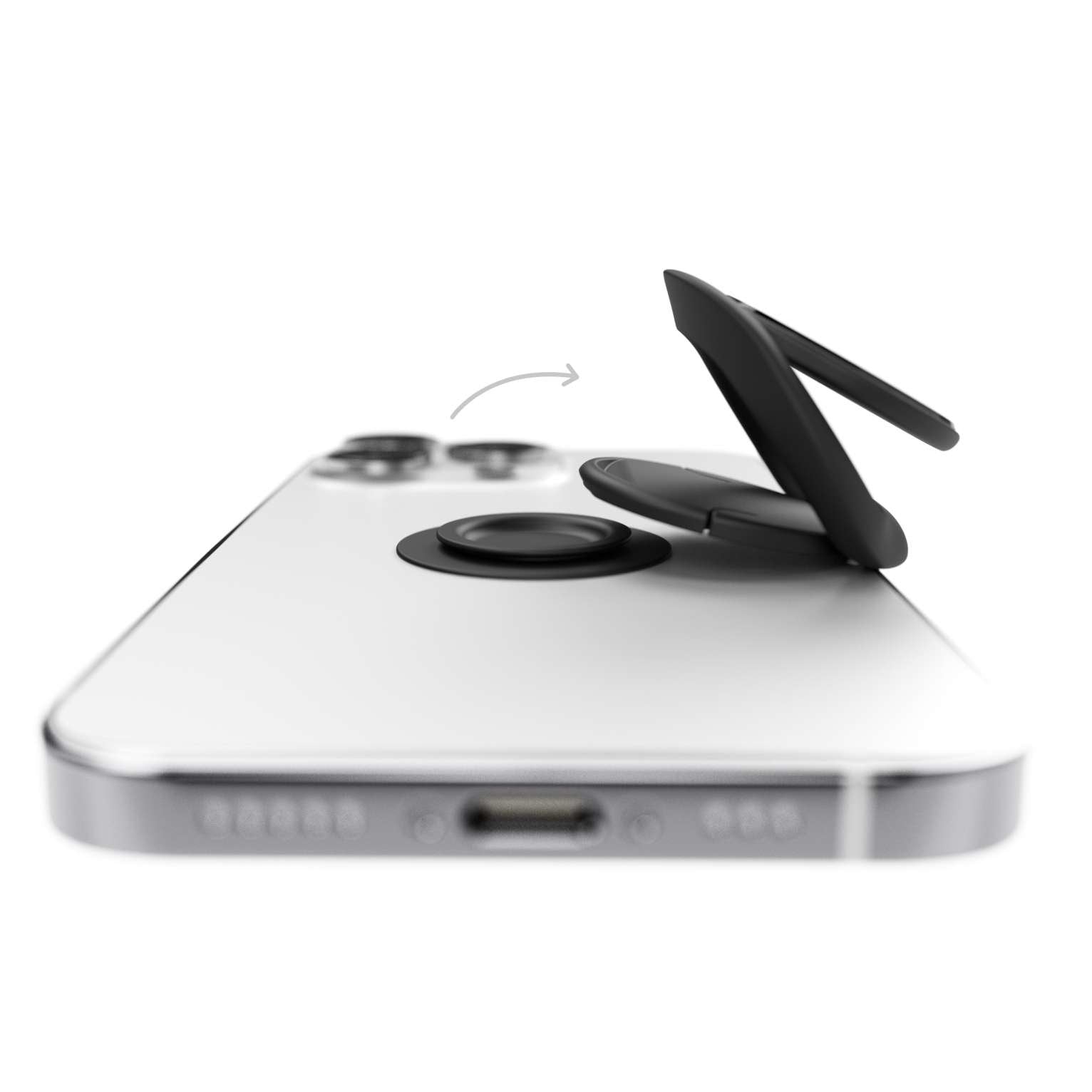 Vonmählen Phonegrip Backflip Pure Negro Negro (Bfd00038)