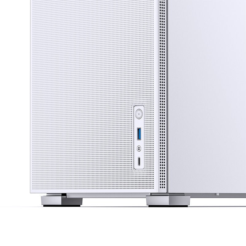 Jonsbo D41 Mesh Atx Carcasa, Tempered Glass - Blanco
