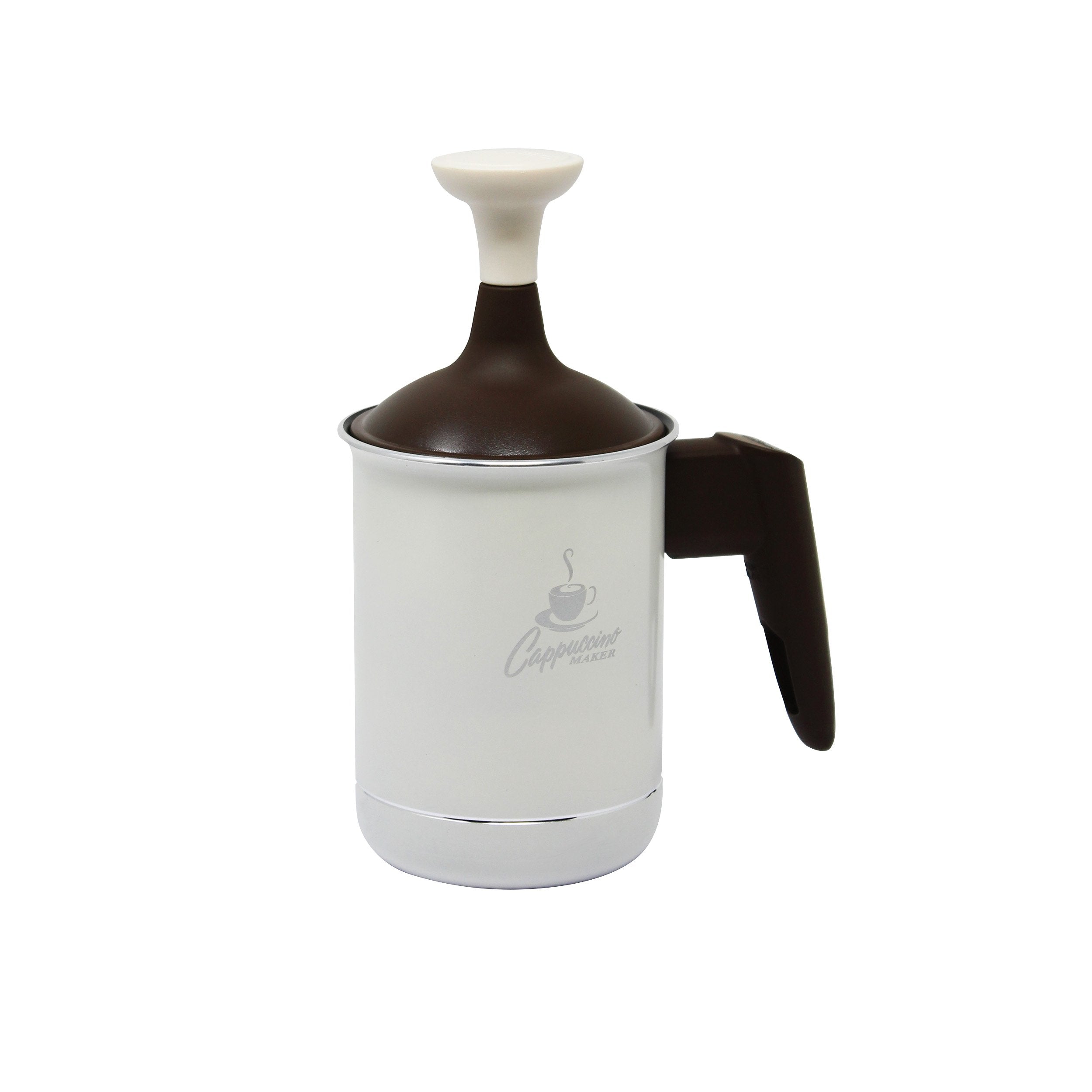 Espumador Pedrini 02cf043 Para Leche Espumador De Leche De Mano Marrón, Blanco