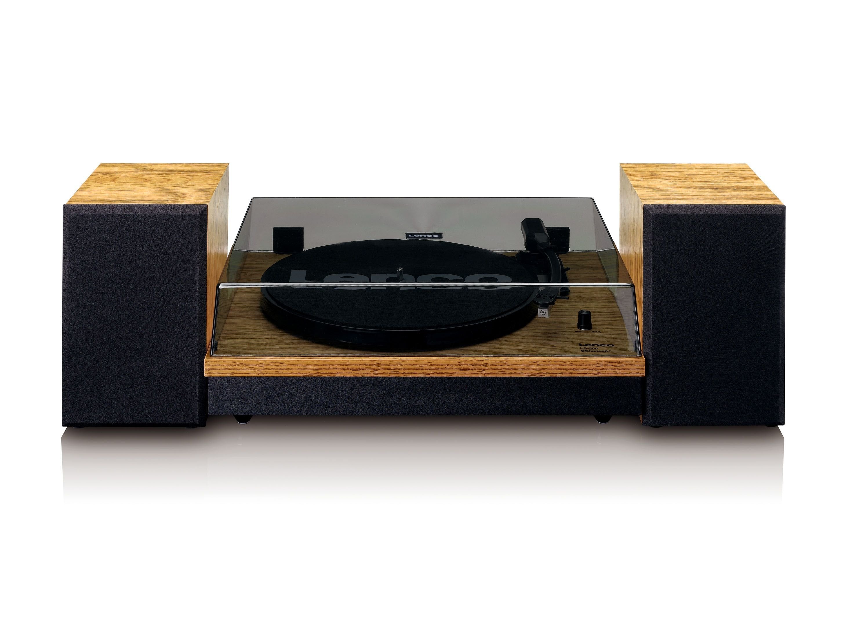 Lenco Ls-300 Tocadiscos De Tracción Por Correa Negro, Madera