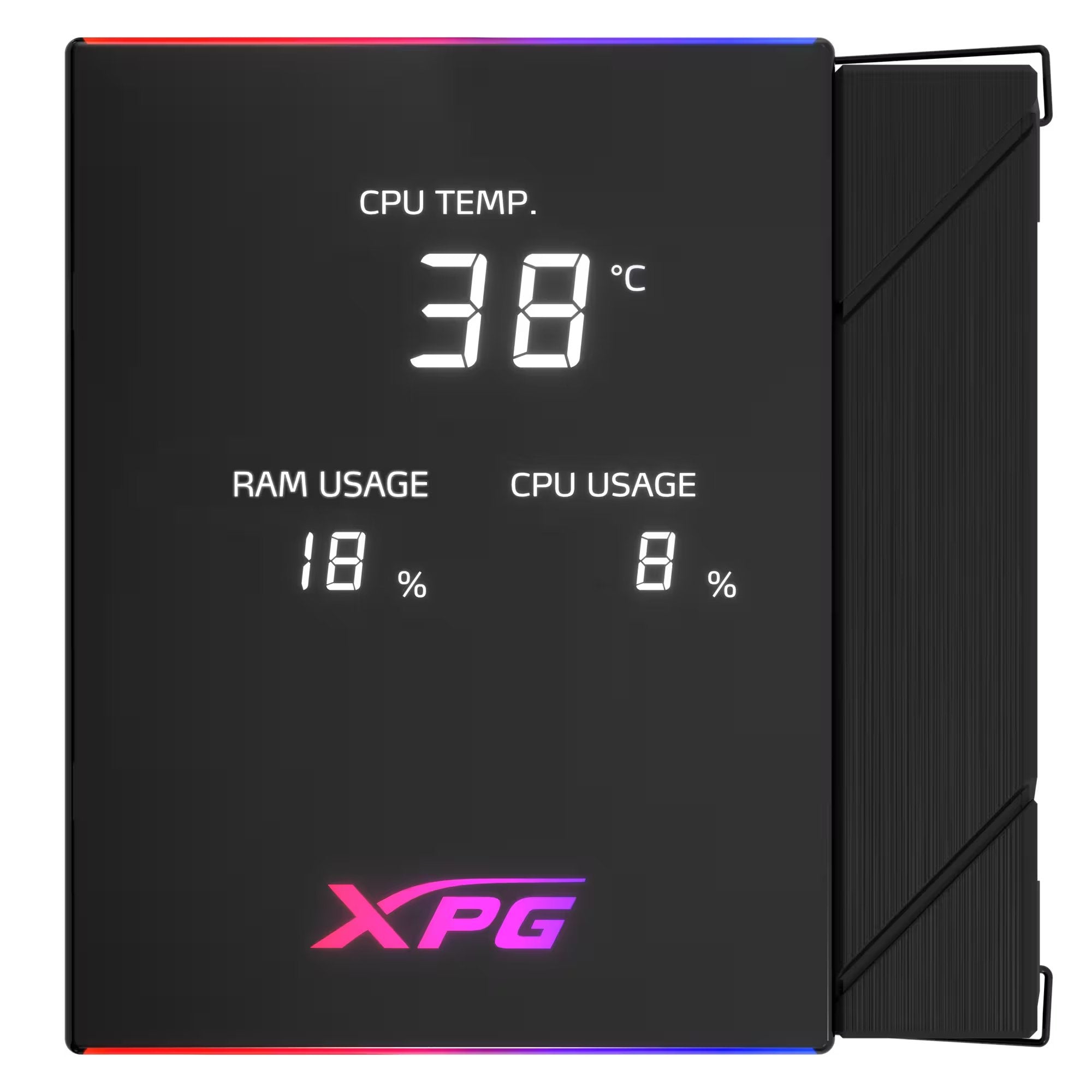Ventilador Xpg Maemro Plus 62da 120mm Argb Fan Negro Retail