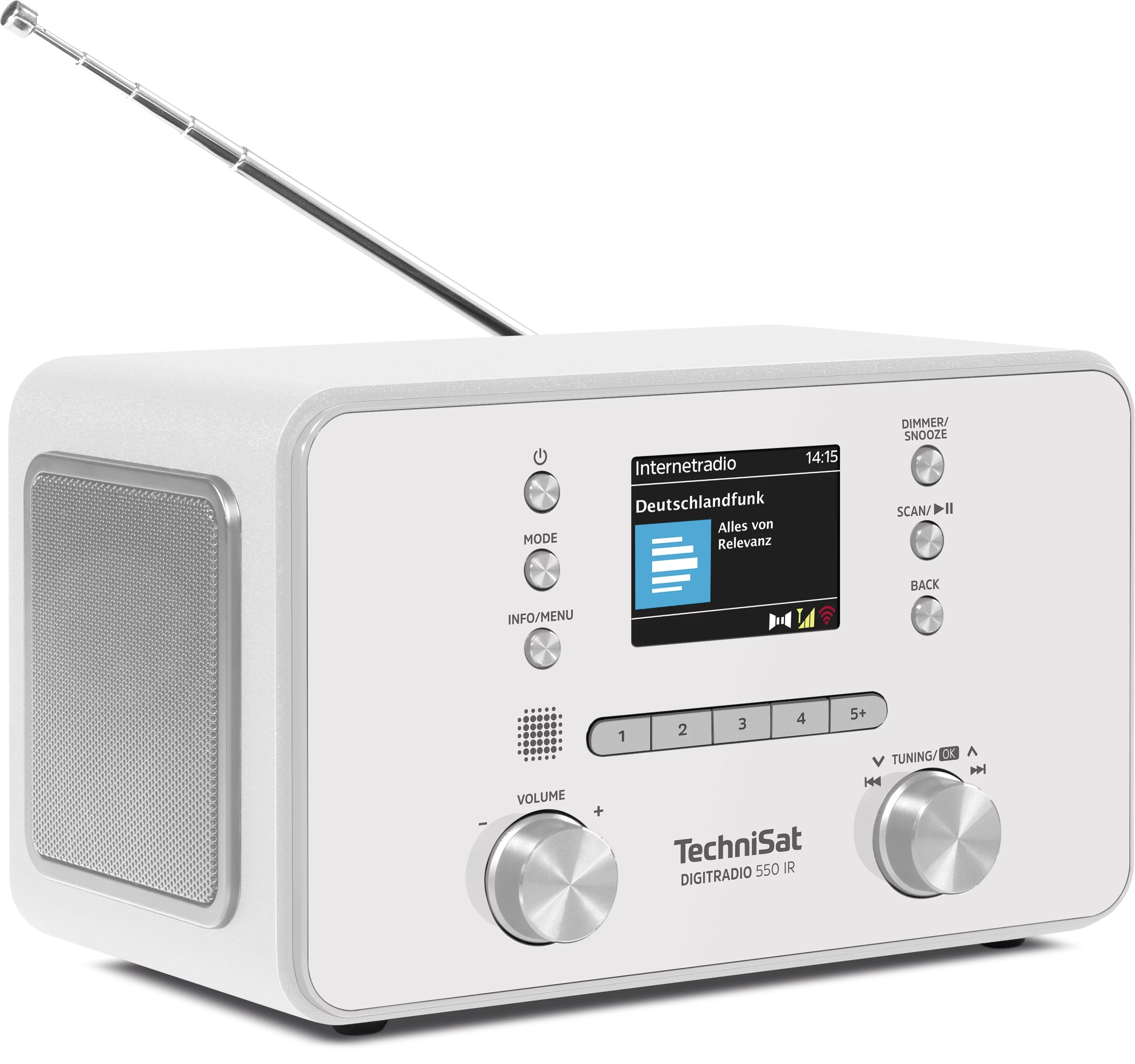 EAN 4019588139954 - TechniSat Digitradio 550 IR Personal Digital Blanco imagen 3