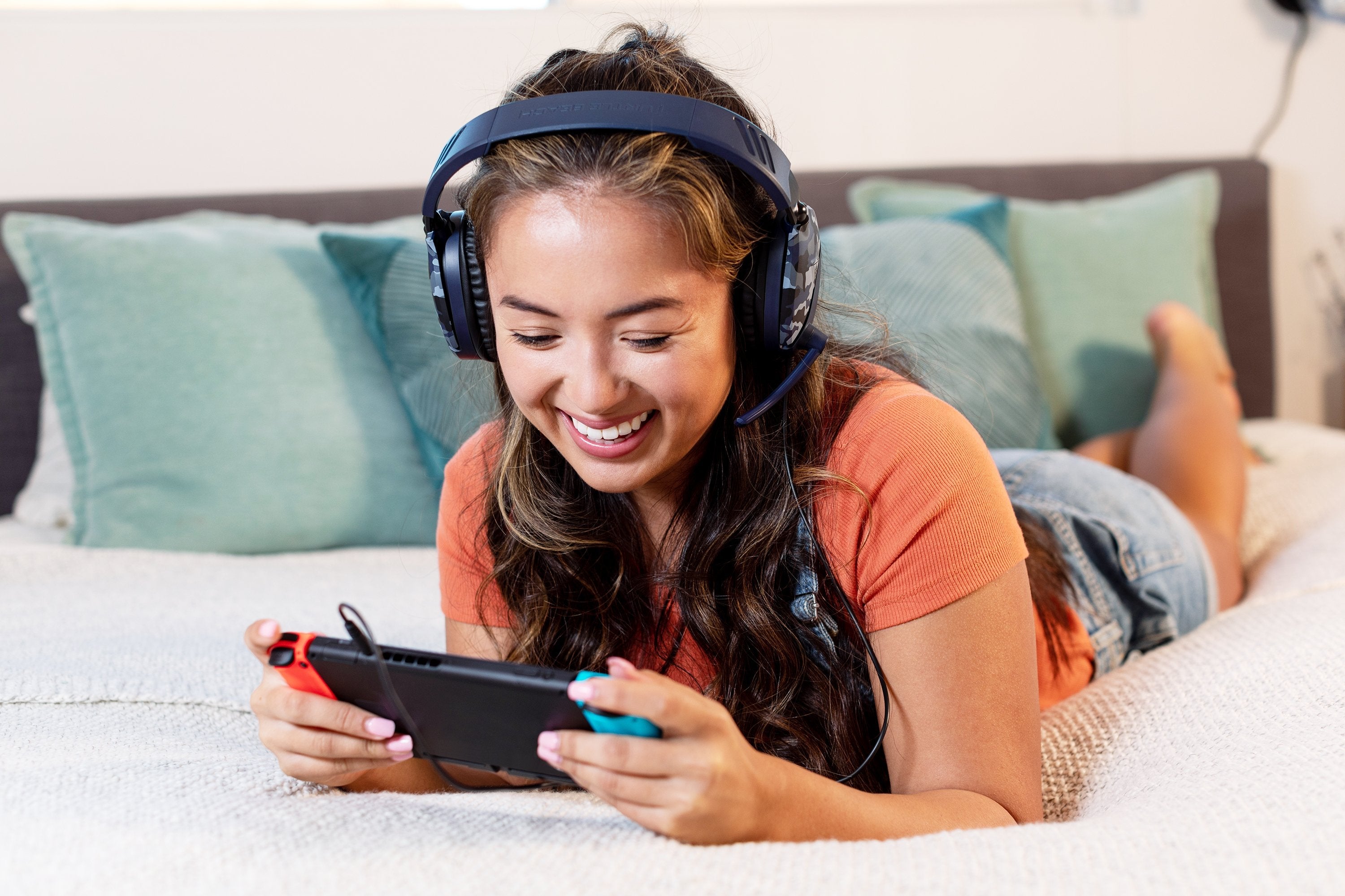 Turtle Beach Recon 70 Camo Azul Over-Ear Stereo Gaming-Headset