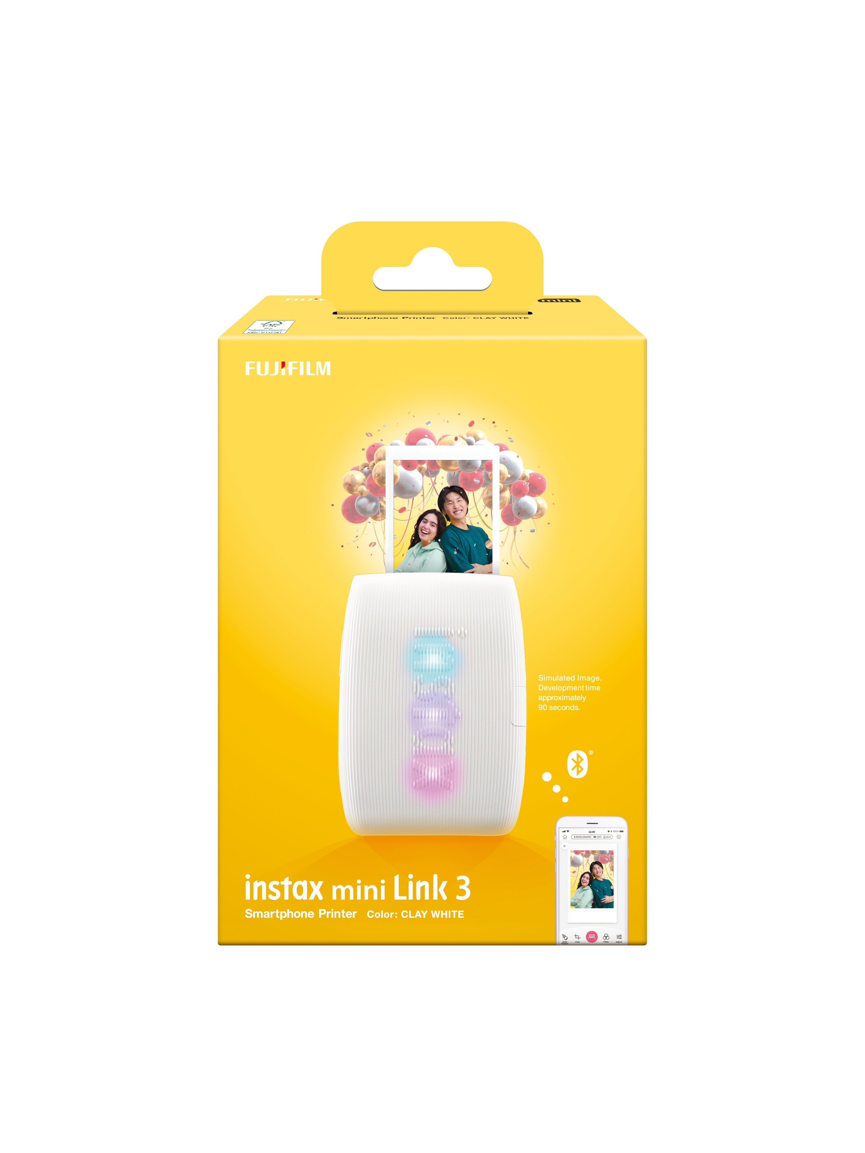 Impresora Fujifilm  Fotográfica 16832077 / Fuji Inmax Mini Link 3 Blanco
