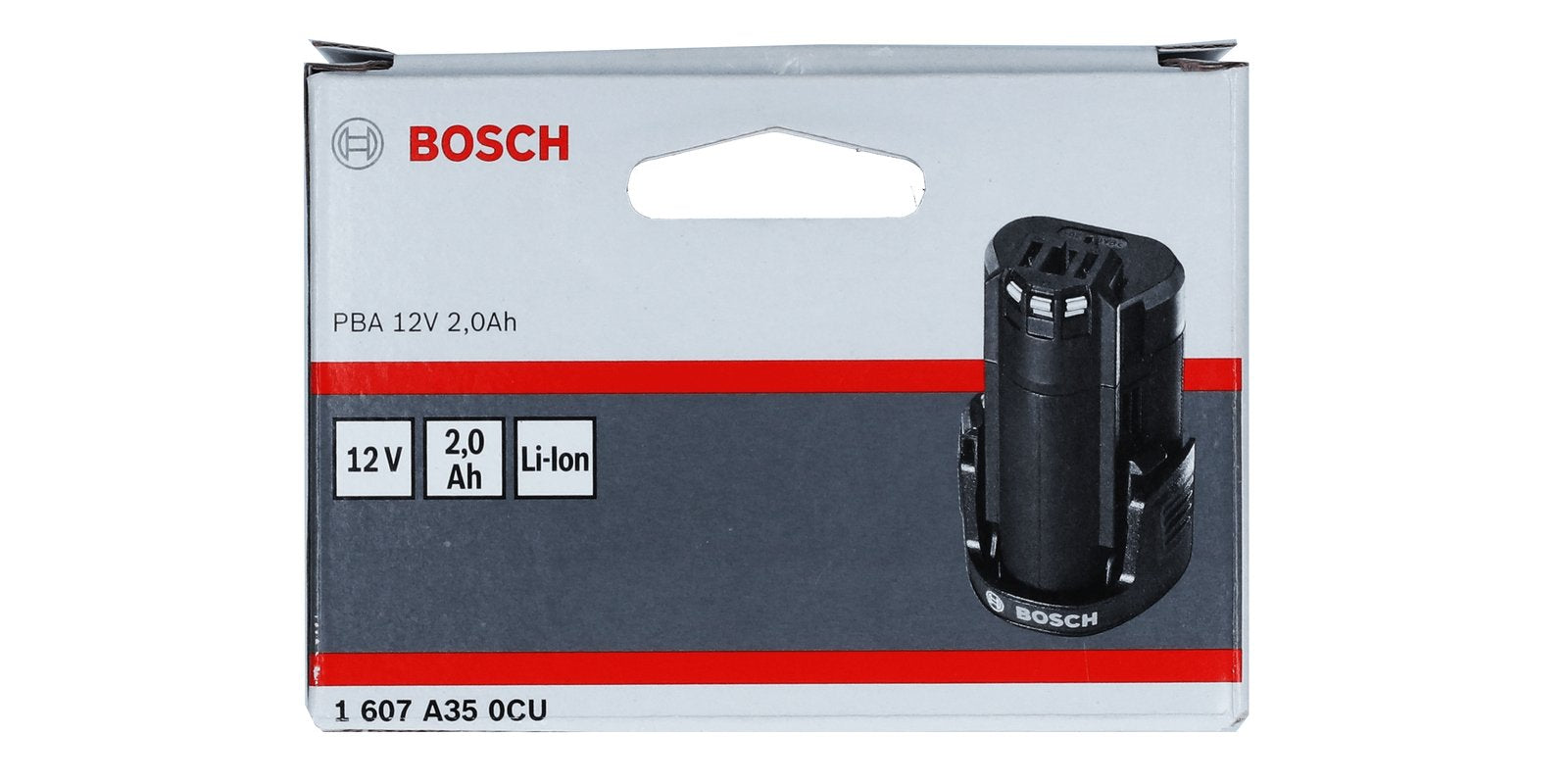 Batería Bosch Pba 12v 2.0ah Profesional (Negro) 1607a350cu