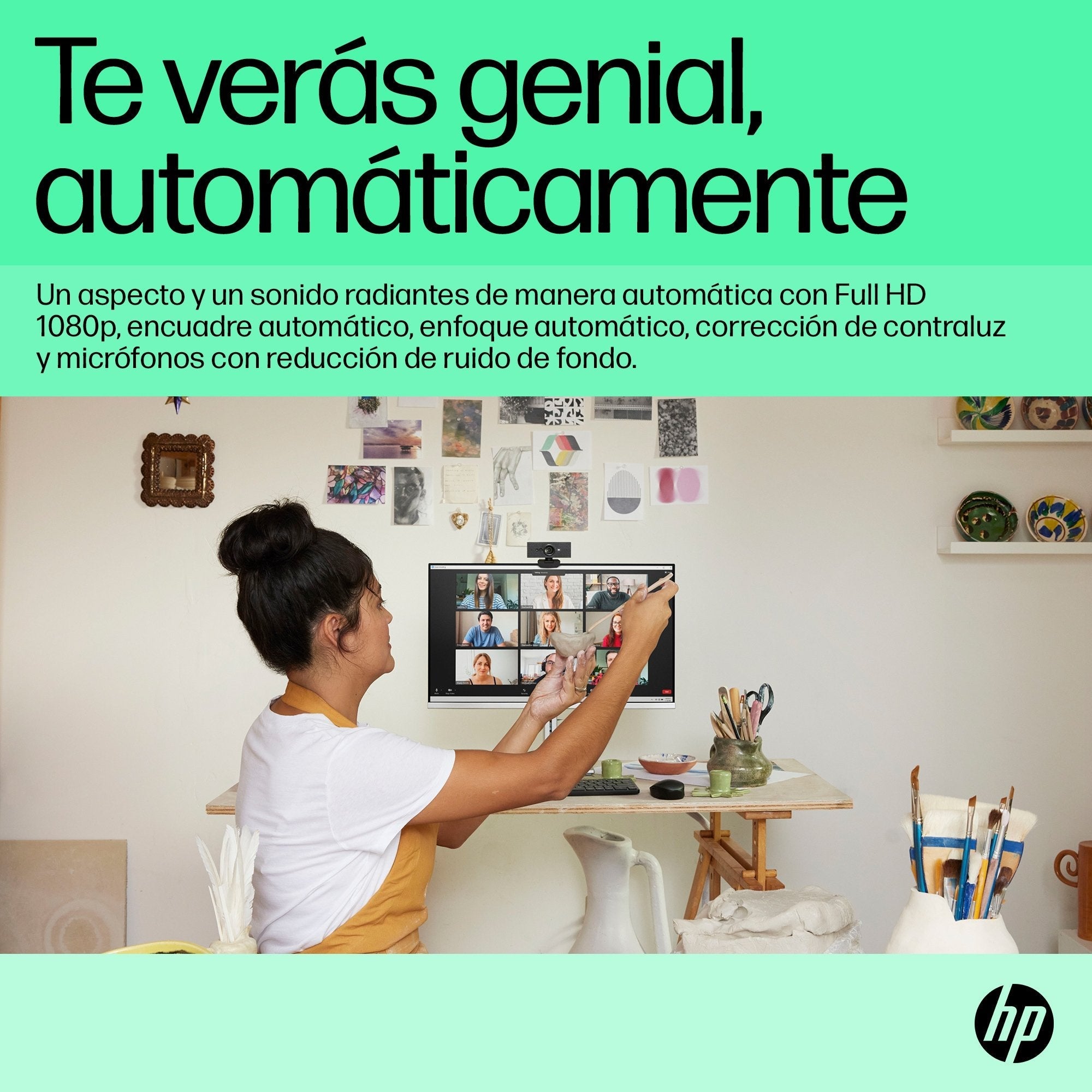 Hp Cámara Web 620 Fhd