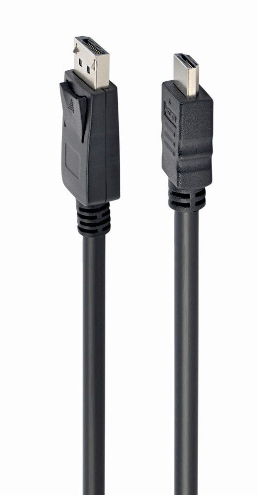 EAN 8716309098090 - Gembird CC-DP-HDMI-5M adaptador de cable de vídeo HDMI + 3.5mm VGA (D-Sub) Negro imagen 1