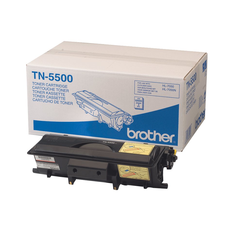 EAN 4977766605595 - Brother TN-5500 cartucho de tóner 1 pieza(s) Original Negro imagen 1
