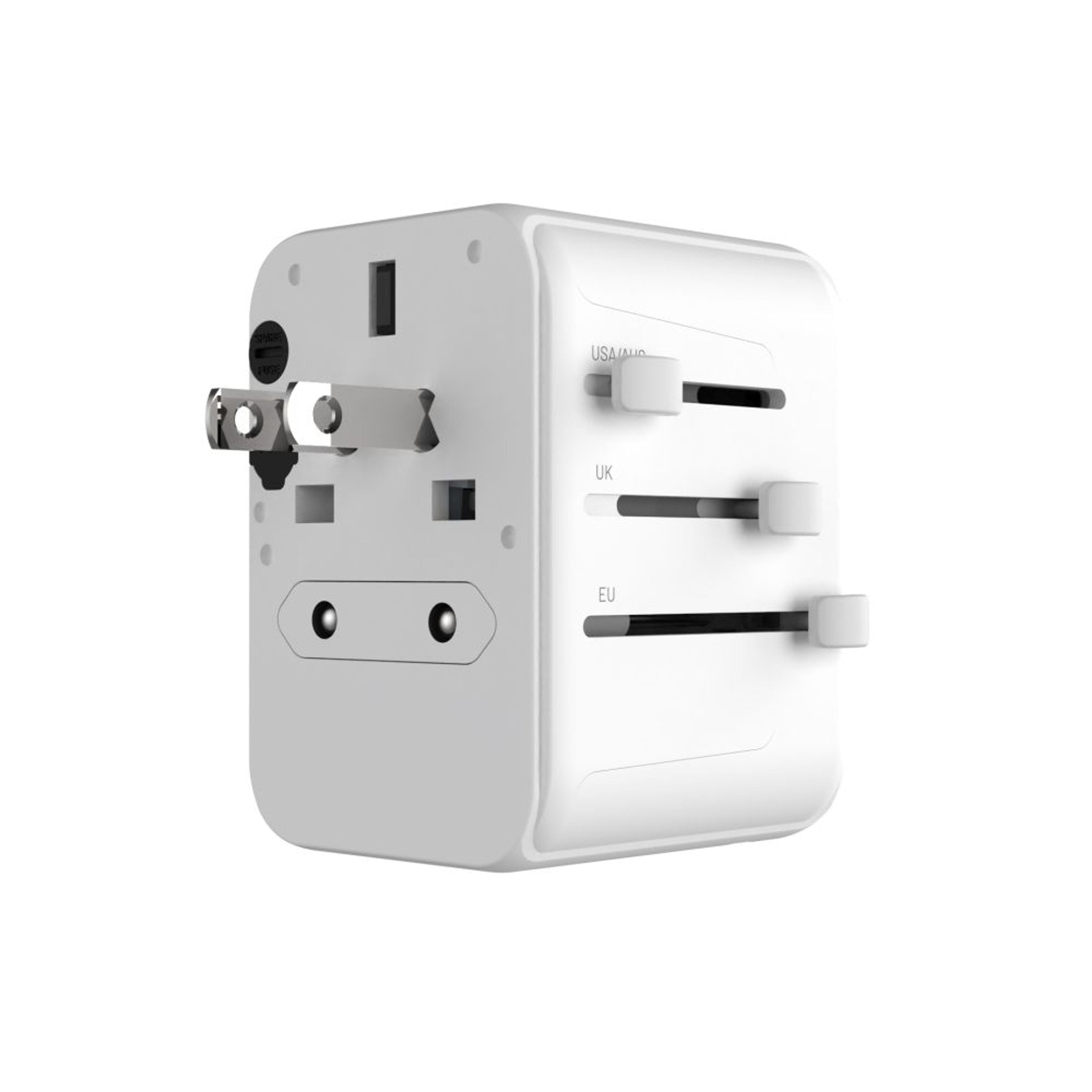 EAN 8591680148974 - FIXED FIXCT30-1C2A-WH adaptador de enchufe eléctrico Universal Blanco imagen 6