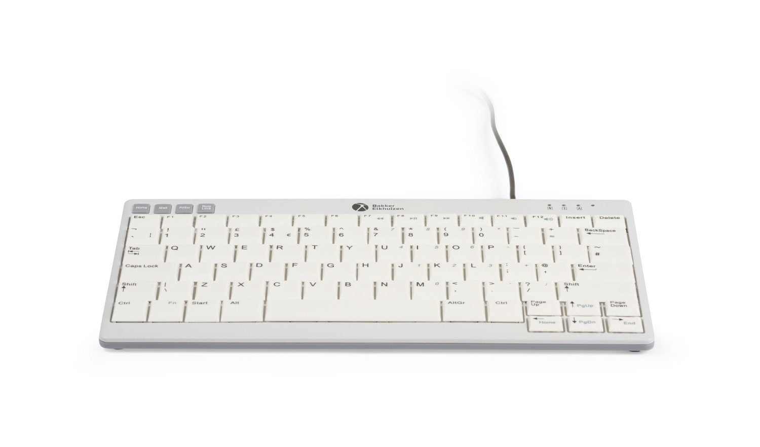 EAN 8719274677321 - BakkerElkhuizen UltraBoard 950 V2 teclado Oficina USB QWERTZ Alemán Gris Oscuro, Gris claro imagen 3
