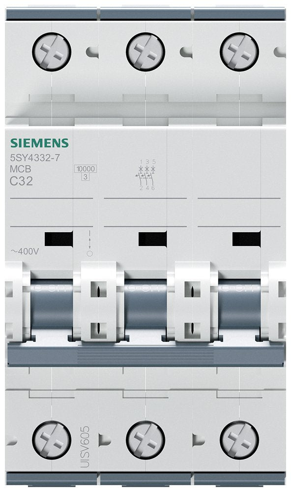 Siemens Automat C 32a 5sy43327 400v 10ka 3p