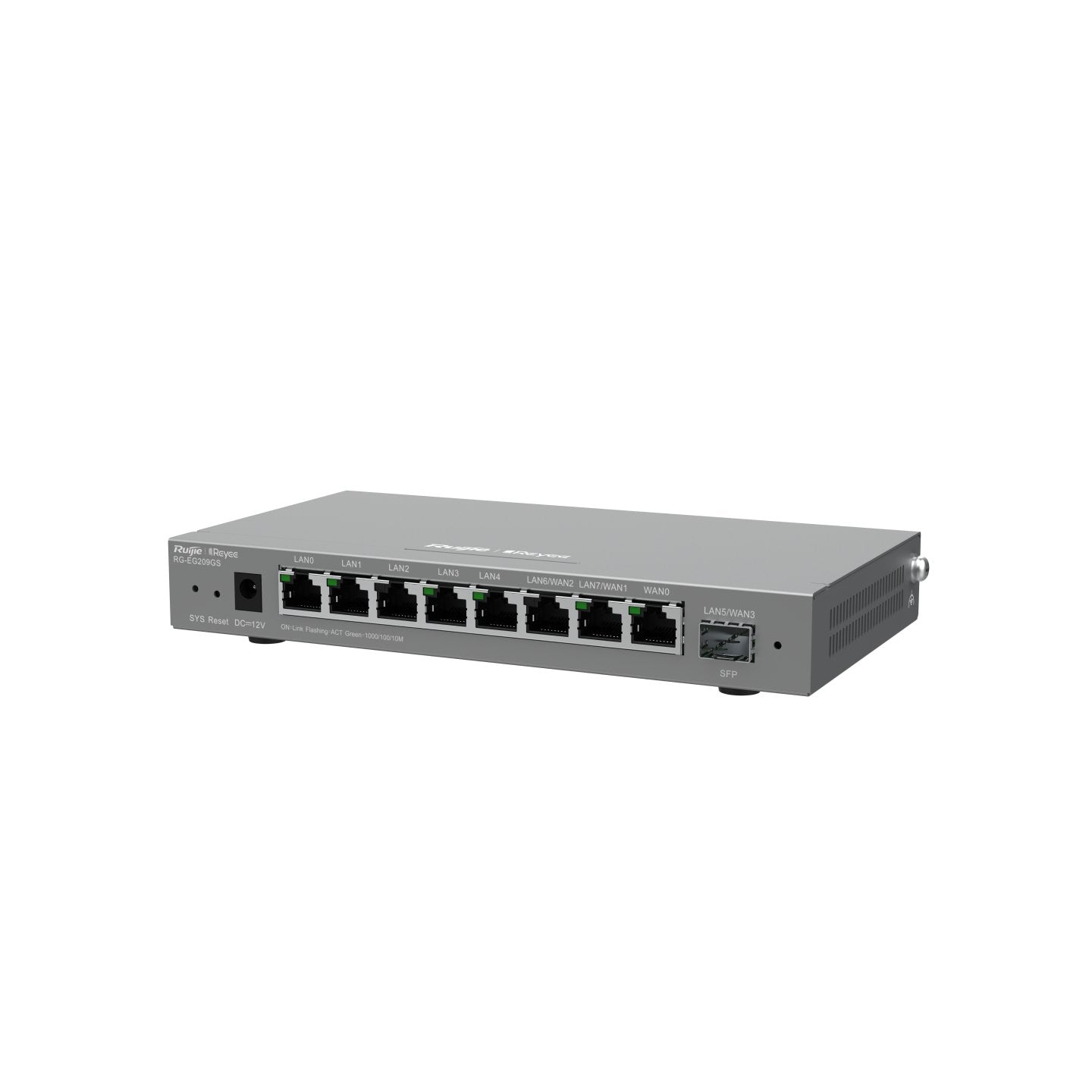 Reyee 9-Port Gigabit Cloud Managed Sfp Router, 8x Gbit, 1x Sfp