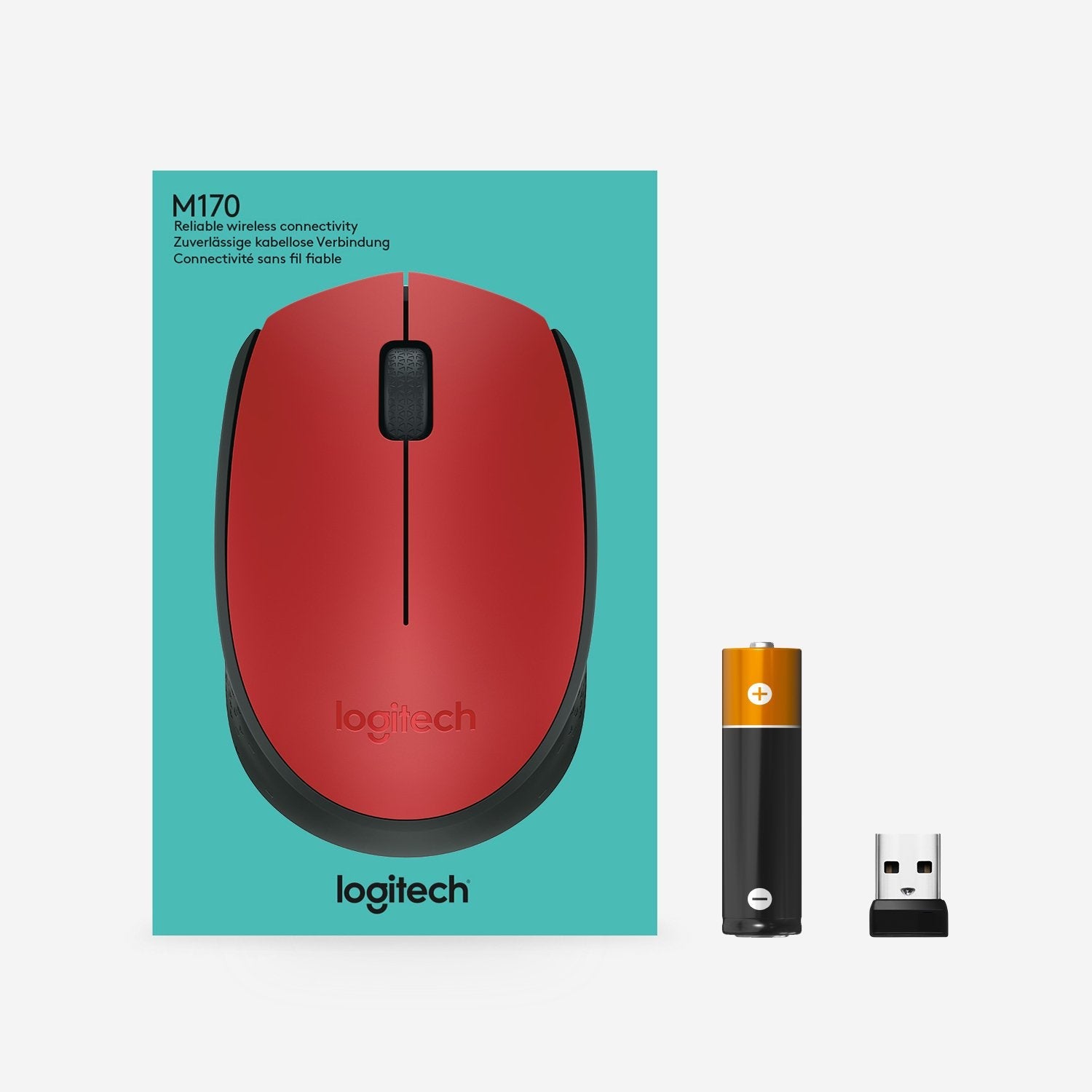 EAN 5099206062870 - Logitech 910-004641 ratón Oficina Ambidextro RF inalámbrico Óptico 1000 DPI imagen 7