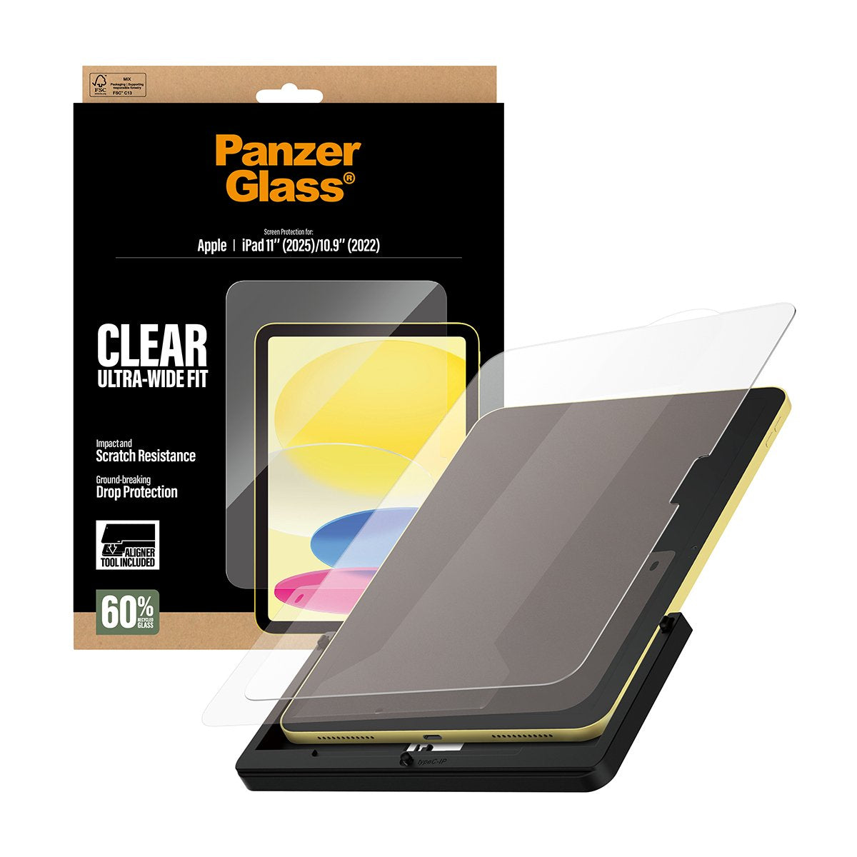 Panzerglass Schutzglas Ipad 11th 11" (2025) Uwf