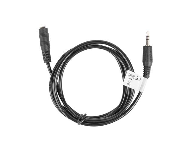 Lanberg Cable Estereo Ca-Mjfj-10cc-0015-Bk Jack 3.5mm Macho A Jack 3.5mm Hembra,1.5 Metros