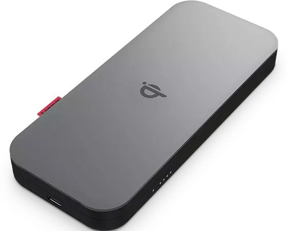 Lenovo 40allg1www Batería Externa Ión De Litio 10000 Mah Cargador Inalámbrico Negro