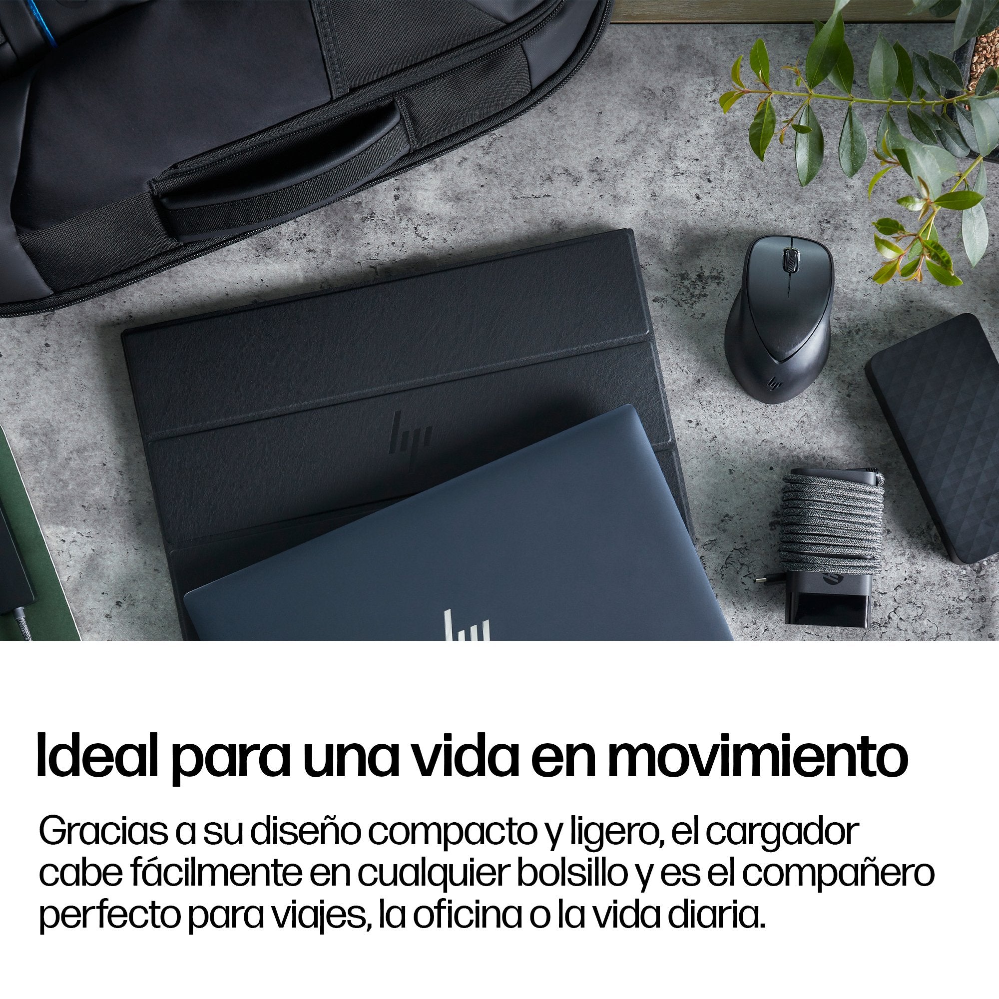 EAN 5715063638163 - HP 65W USB-C Laptop Charger adaptador e inversor de corriente Interior Negro imagen 4