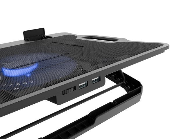 Base Refrigeradora Natec Dipper 2 Para Portátil 12.1â?-17.3" Con 2 Usb