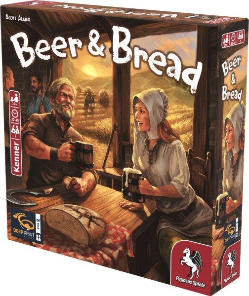 Pegasus Deep Print Games: Cerveza Y Pan, Juego De Mesa 57809g