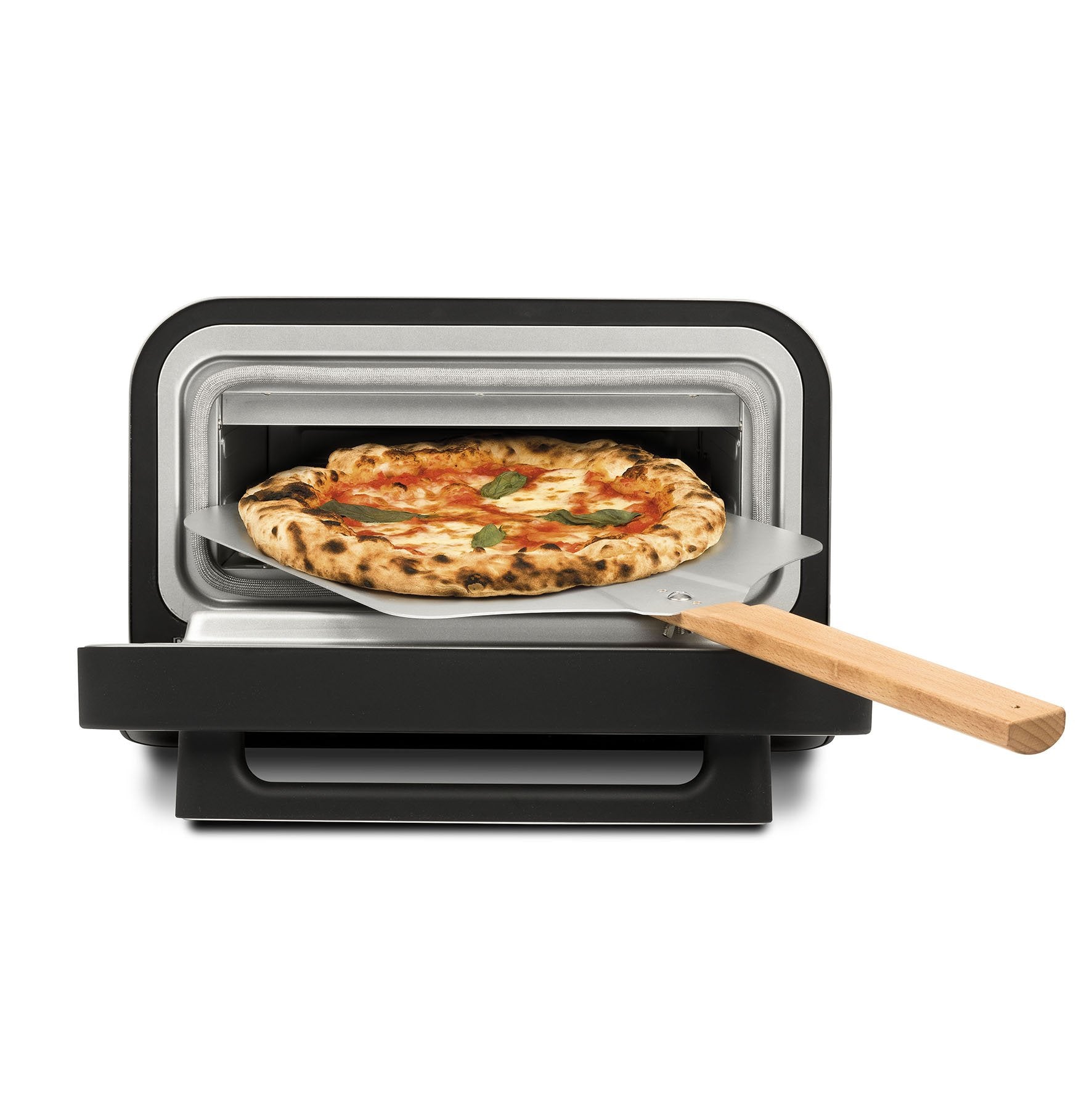 EAN 8055176403041 - G3 Ferrari Pizza Pro 2 minuti fabricante de pizza y hornos 1 Pizza(s) 1850 W Negro, Plata imagen 6