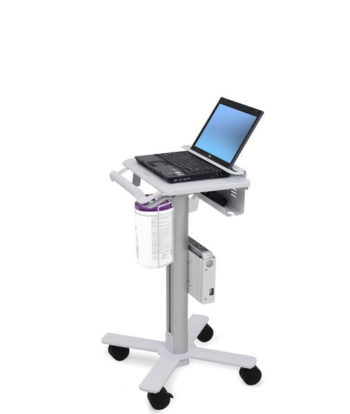 EAN 0766212224763 - Ergotron StyleView Laptop Cart, SV10 Aluminio, Blanco Portátil Carro multimedia imagen 3