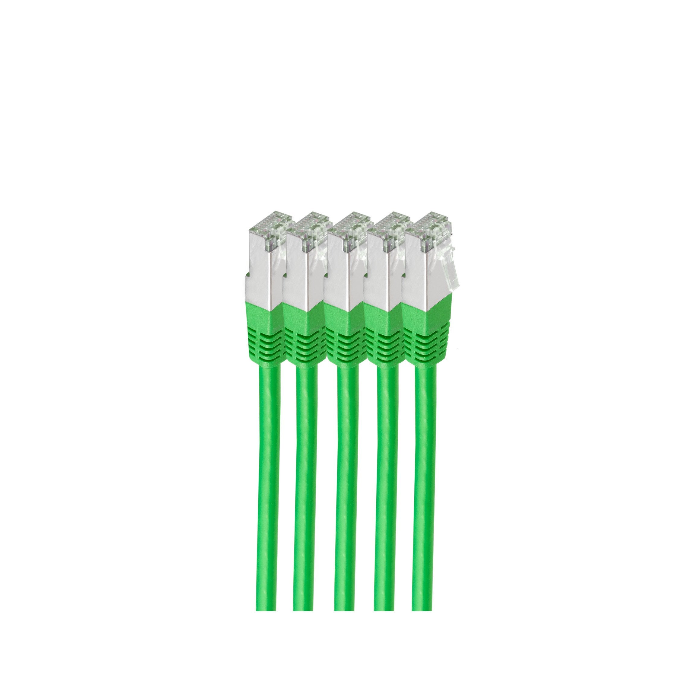 Shiverpeaks Cable De Red Cat6 S/Ftp Lszh Ve5 Verde 1,0m