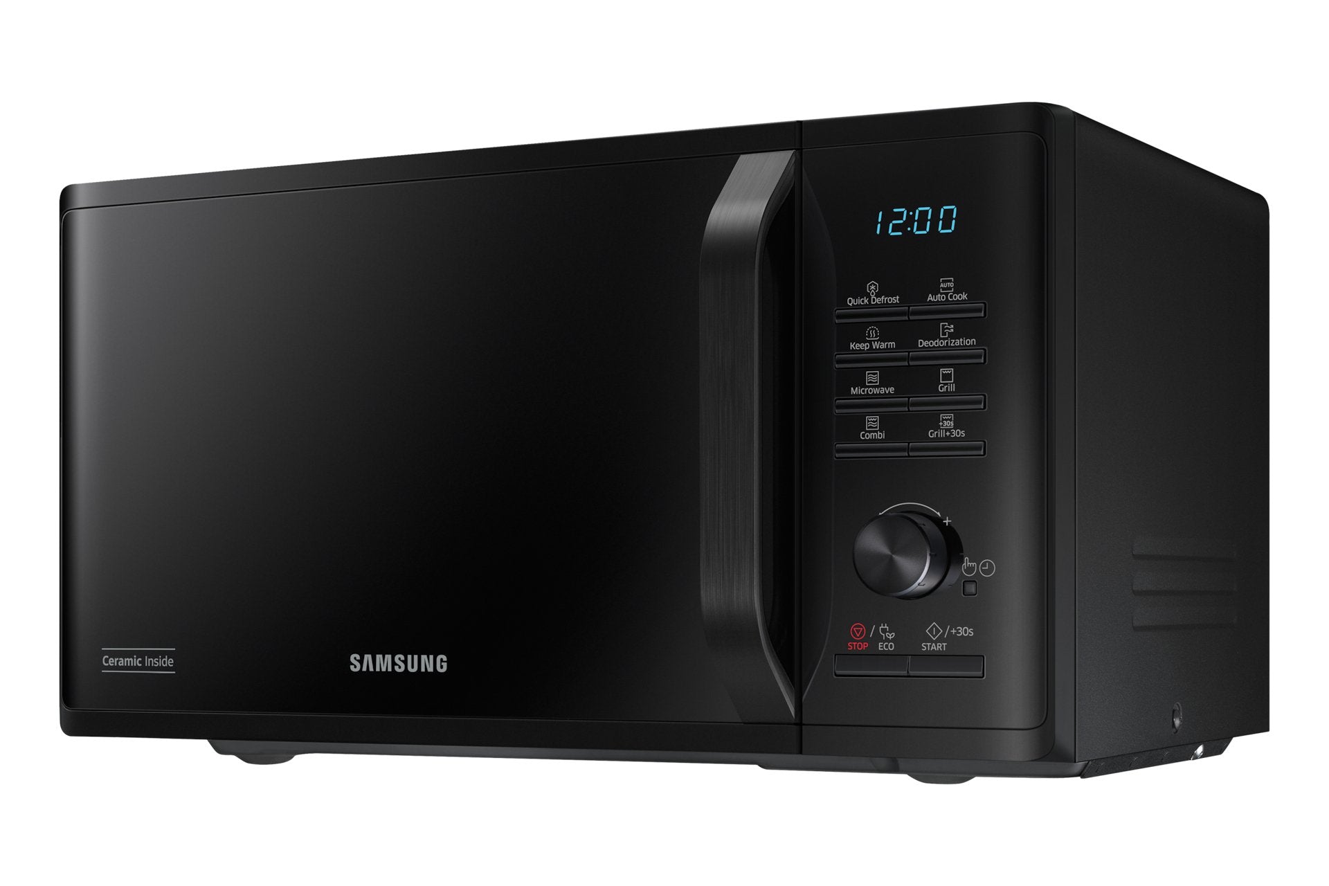 Microondas Samsung Mg23k3515ak/E1 Capacidad 23l Con Grill Negro