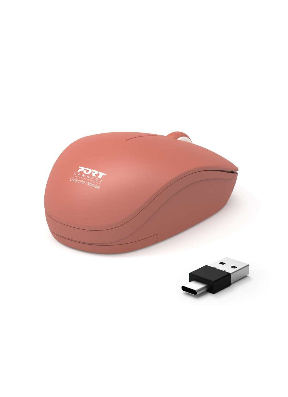 Port Connect 2.4ghz Collection Ii Wireless Mouse,  Terracotta