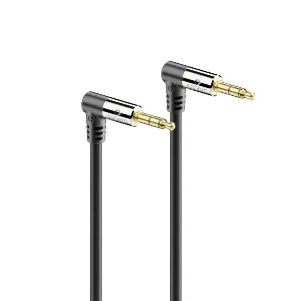 Purelink Sonero Stereo Cable De Audio. 3,5mm Macho 90° Auf 3,5mm Macho 90°