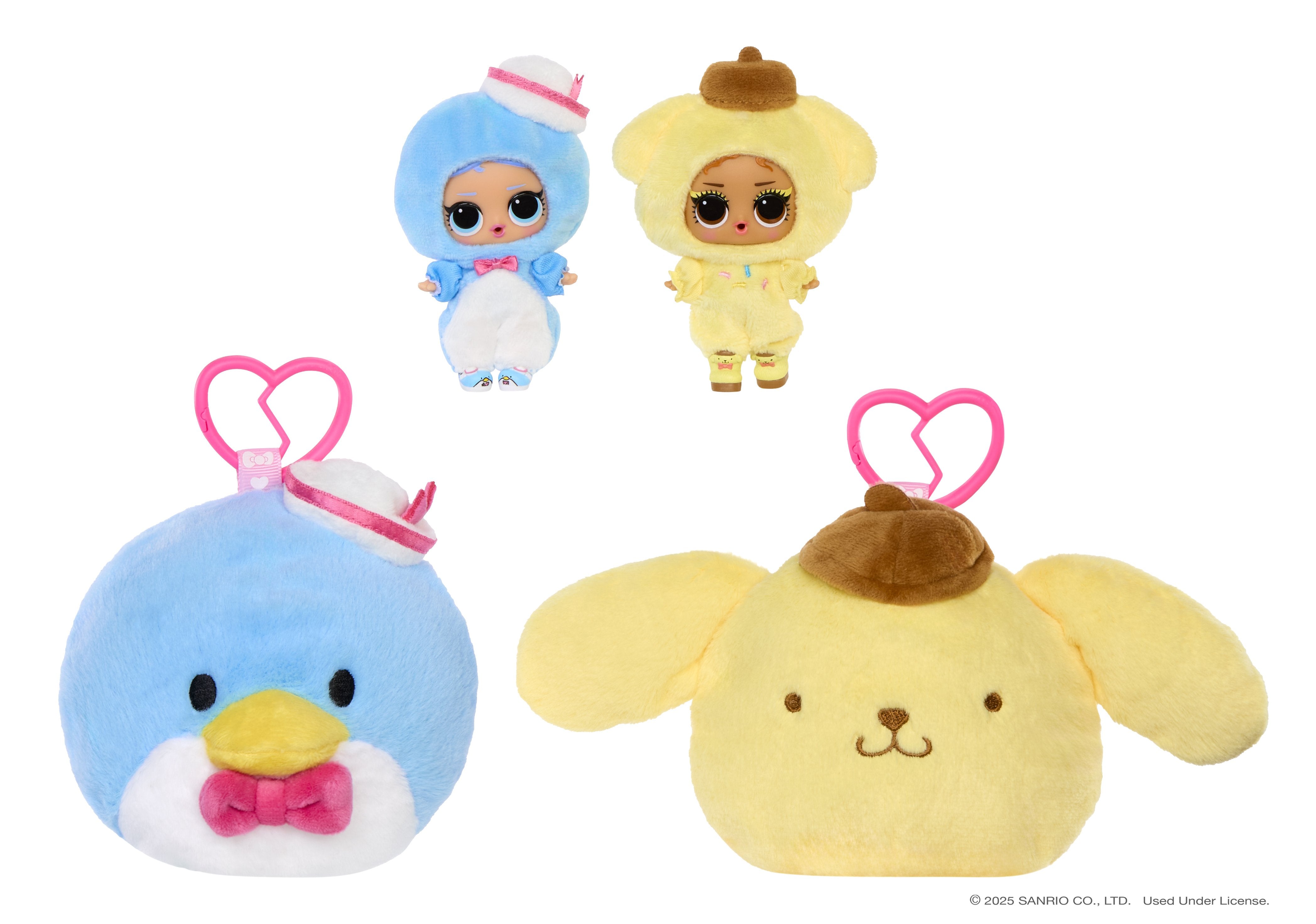 Mga Entretenimiento L.O.L. Surprise Loves Hello Kitty Peluche Reversible, Figura De Juguete Artículos Surtidos, Una Figura 249962-Euc