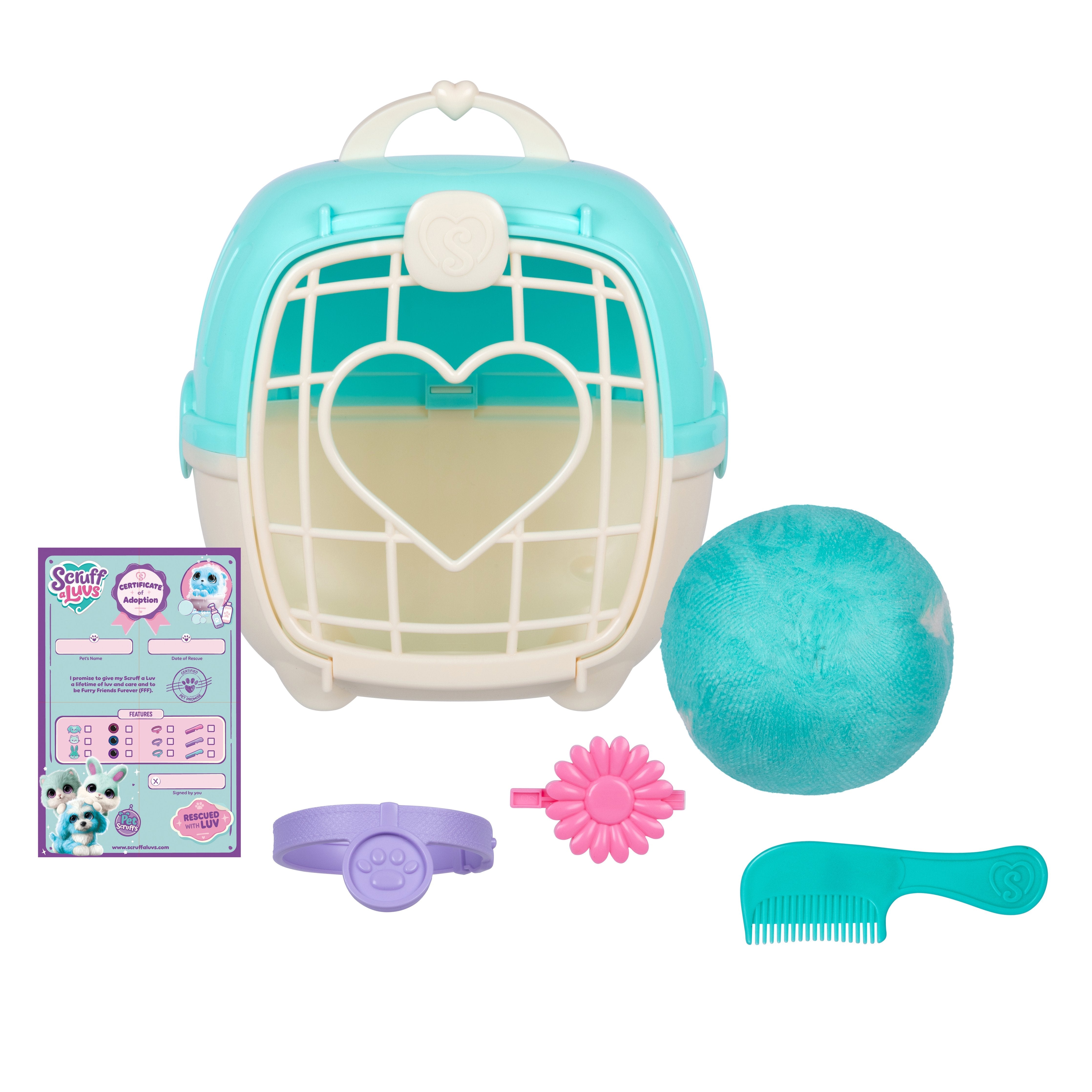 Moose Toys Ltd. Scruffaluvs - Pet Scruffs Einzelpack Azul (Sortierter Artikel) 30327