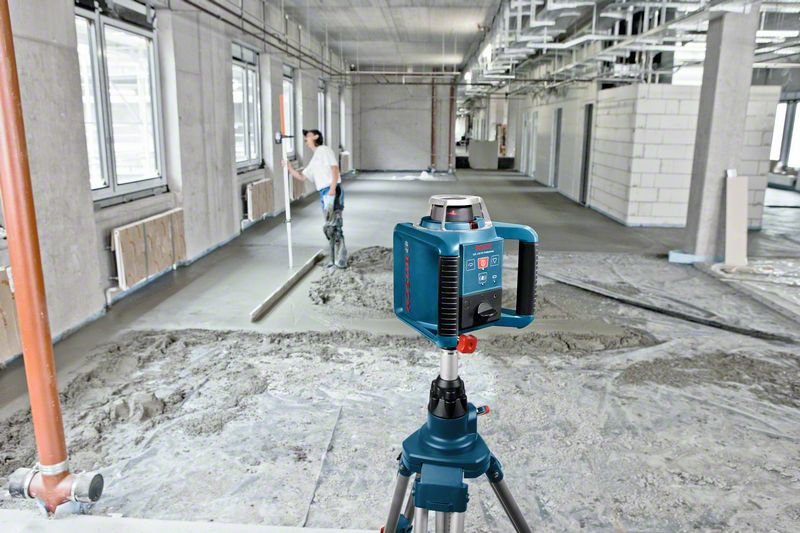 Bosch Láser Rotativo Grl 300 Hvg Professional, Con Soporte 0601061700