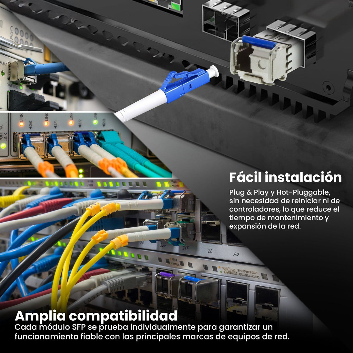 Extralink Sfp 1.25g  Sfp Wdm Módulo  1,25gbps, 1310/1550nm, Single Mode, 3km, Lc, Dom, Pair