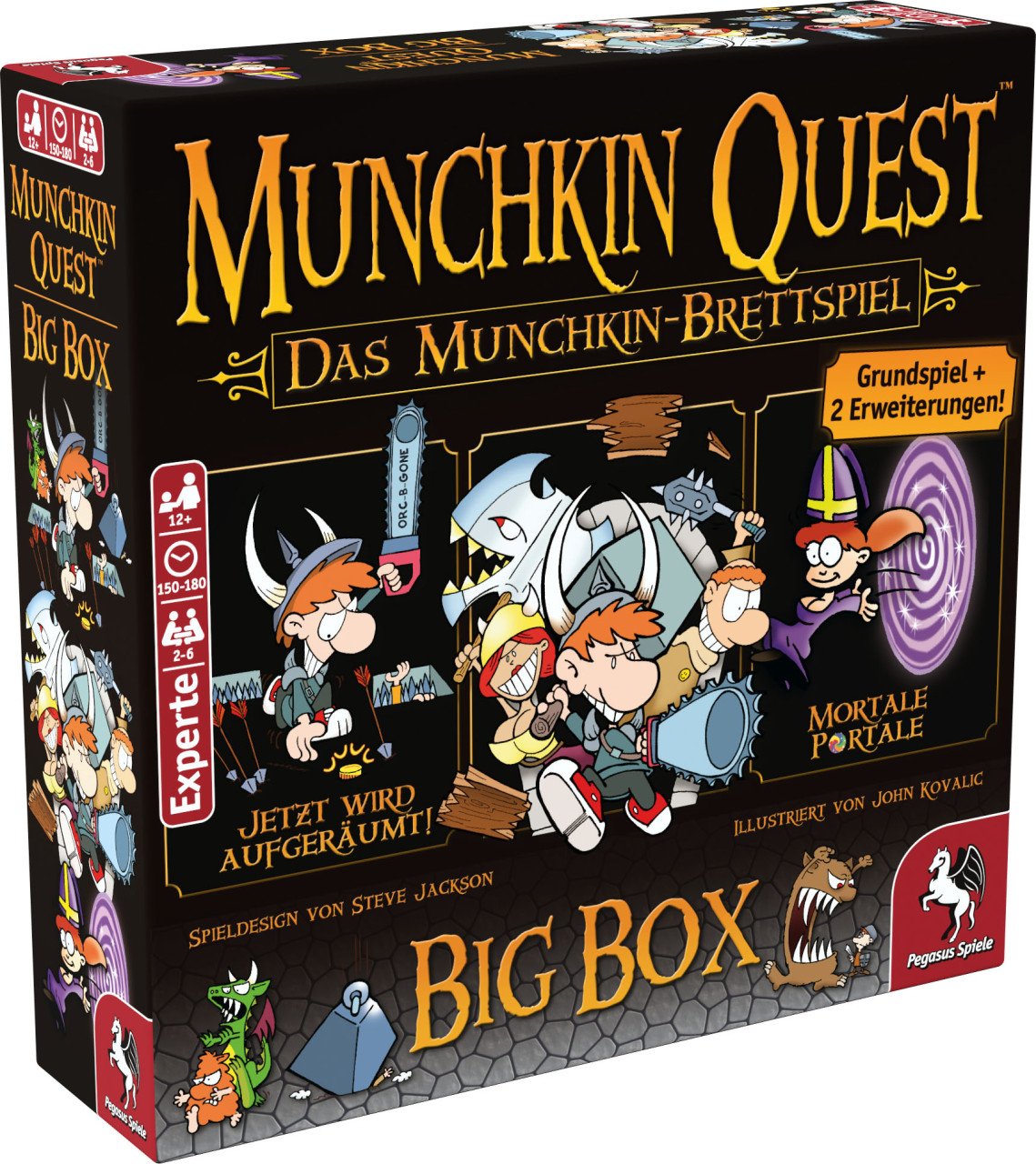 EAN 4250231714092 - Pegasus Munchkin Quest 180 min Juego de mesa imagen 1