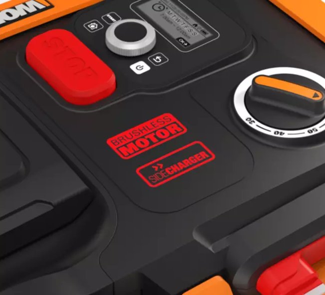 EAN 6943475869809 - WORX WR167E cortadora de césped Robot cortacésped Batería Negro, Naranja imagen 6
