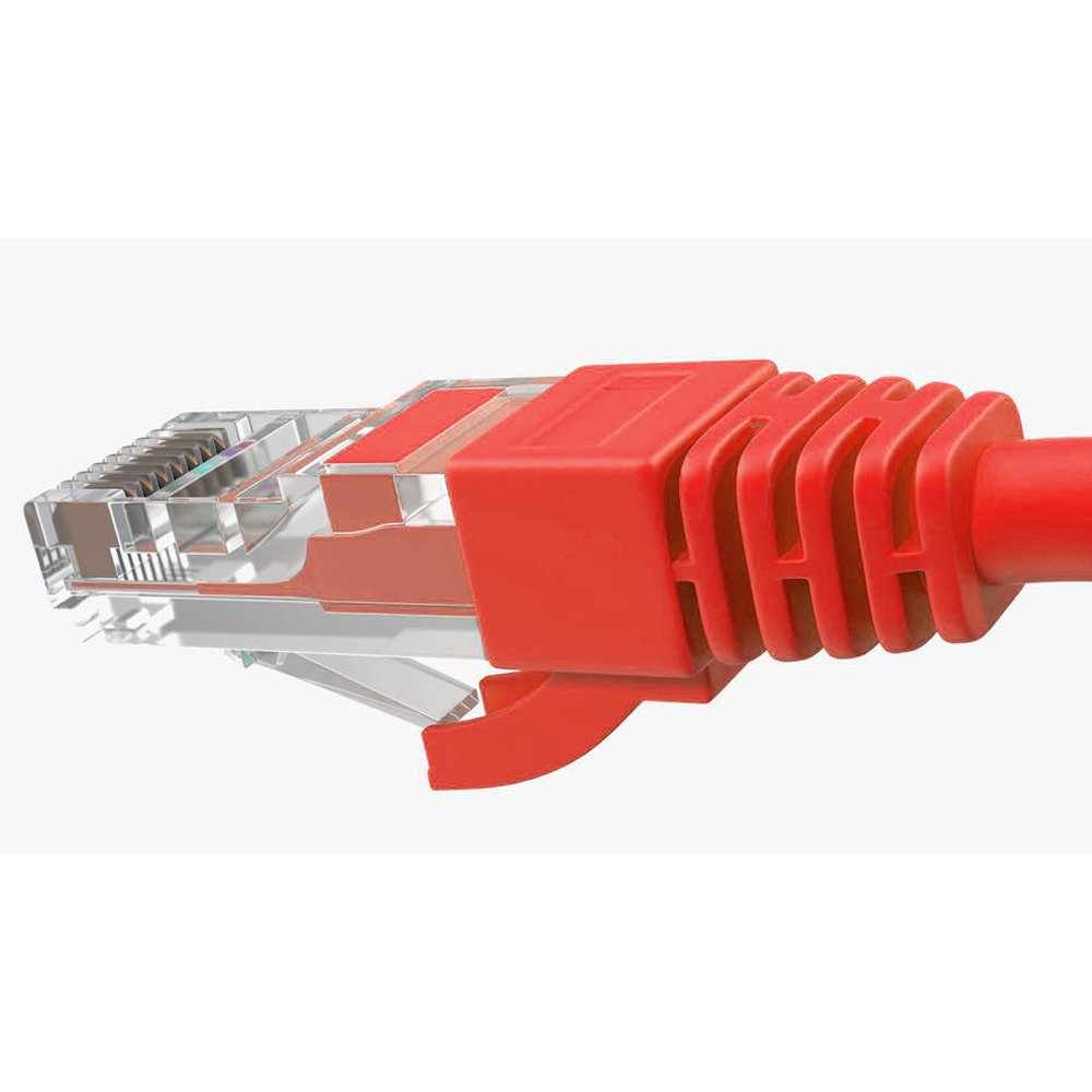 Inca Cable De Red Icat6-02tk Rj45 Cat6 Utp Rojo 2.0m Retail