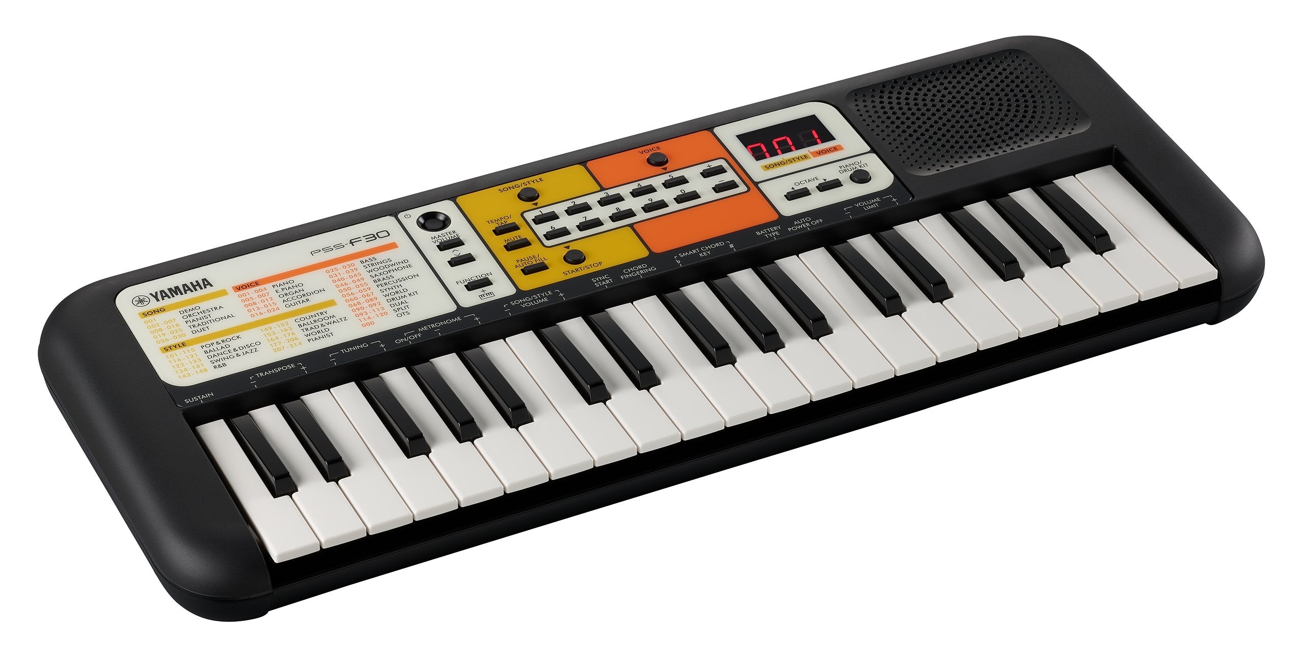EAN 4957812642125 - Yamaha PSS-F30 sintetizador Sintetizador digital 37 Negro imagen 6