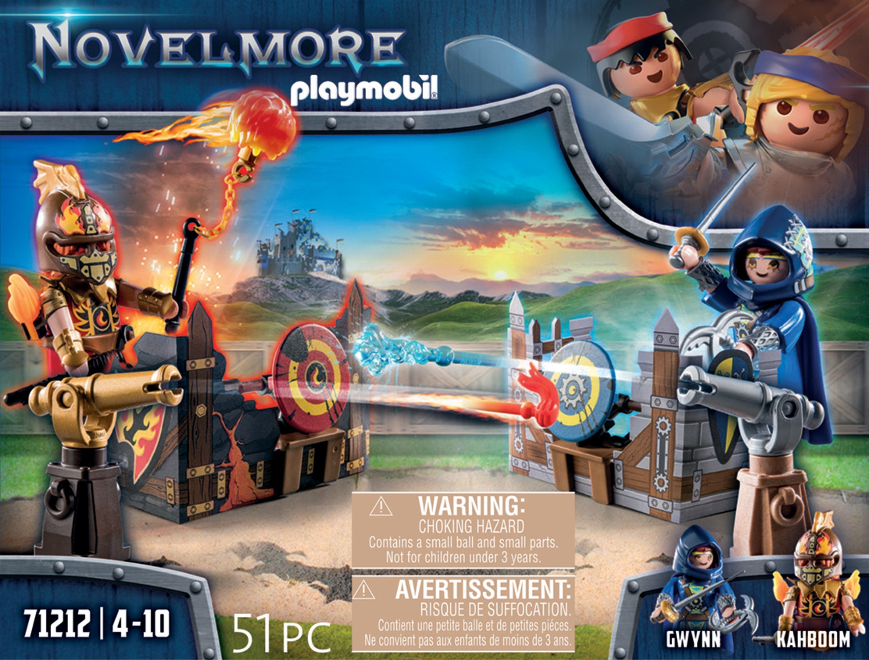 Playmobil 71212 Novelmore Vs Burnham Raiders - Duelo