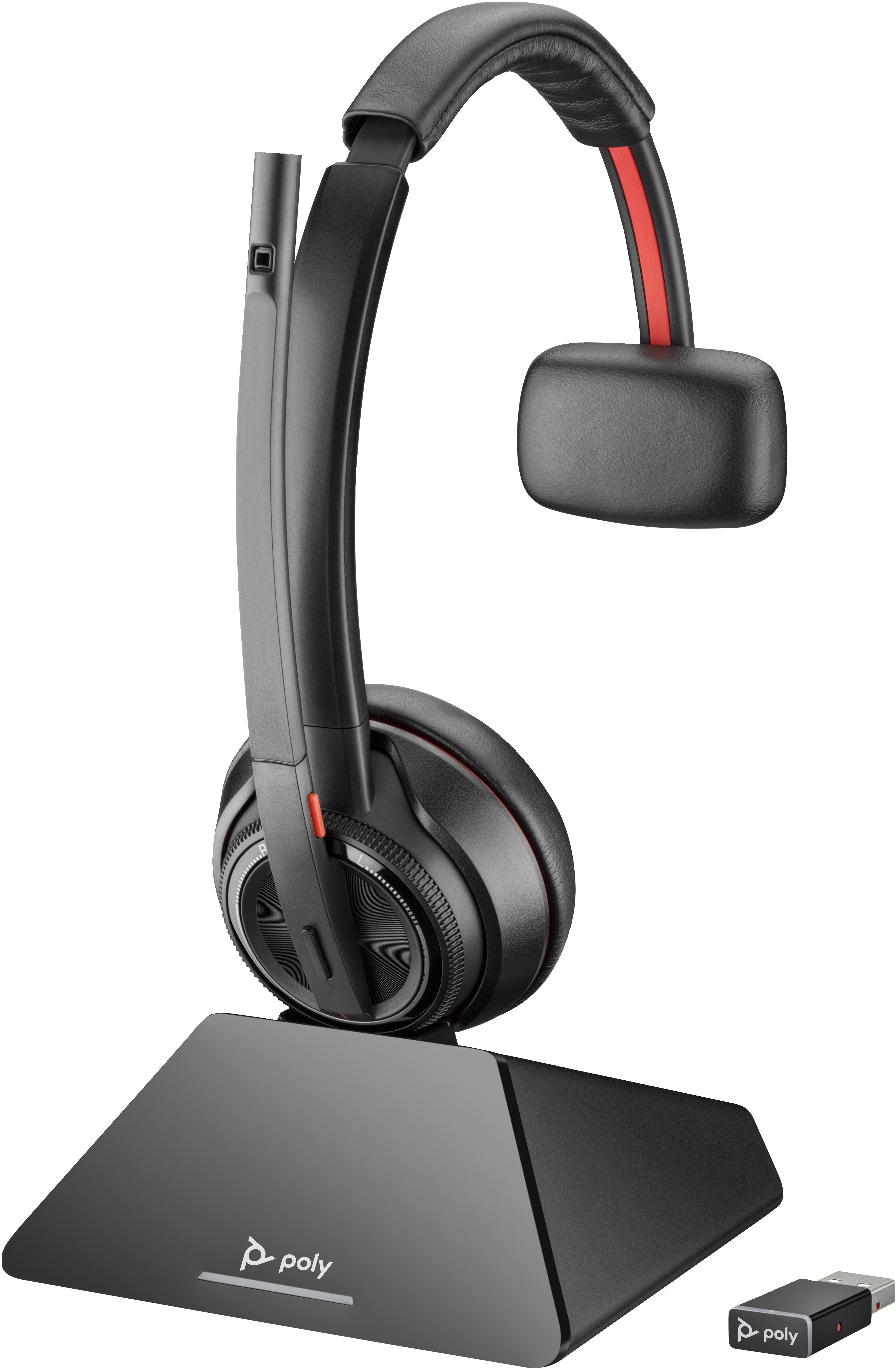 EAN 5715063714638 - Poly Savi 8210 Monaural DECT 1880-1900 MHz Top +Charging Cradle Auriculares Alámbrico De mano Oficina/Cen imagen 2