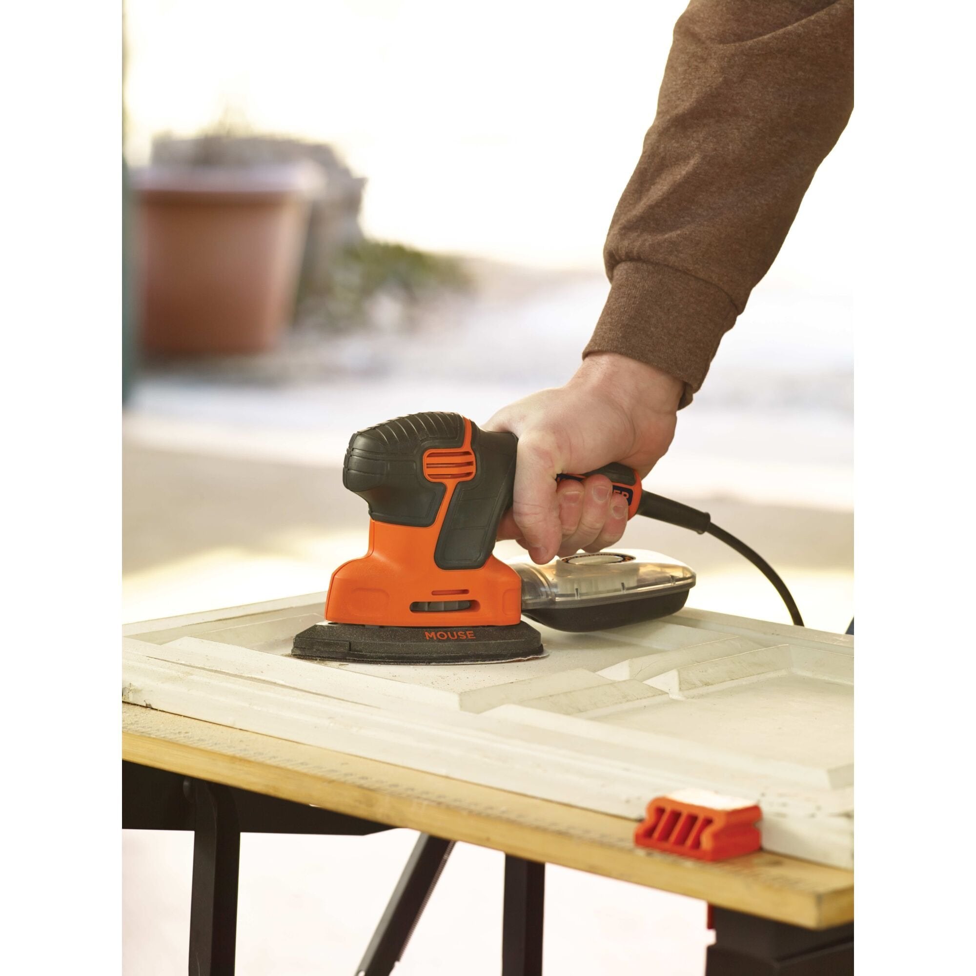 Lijadora De Detalle Mouse® 120w Ka2000-Qs Black+Decker