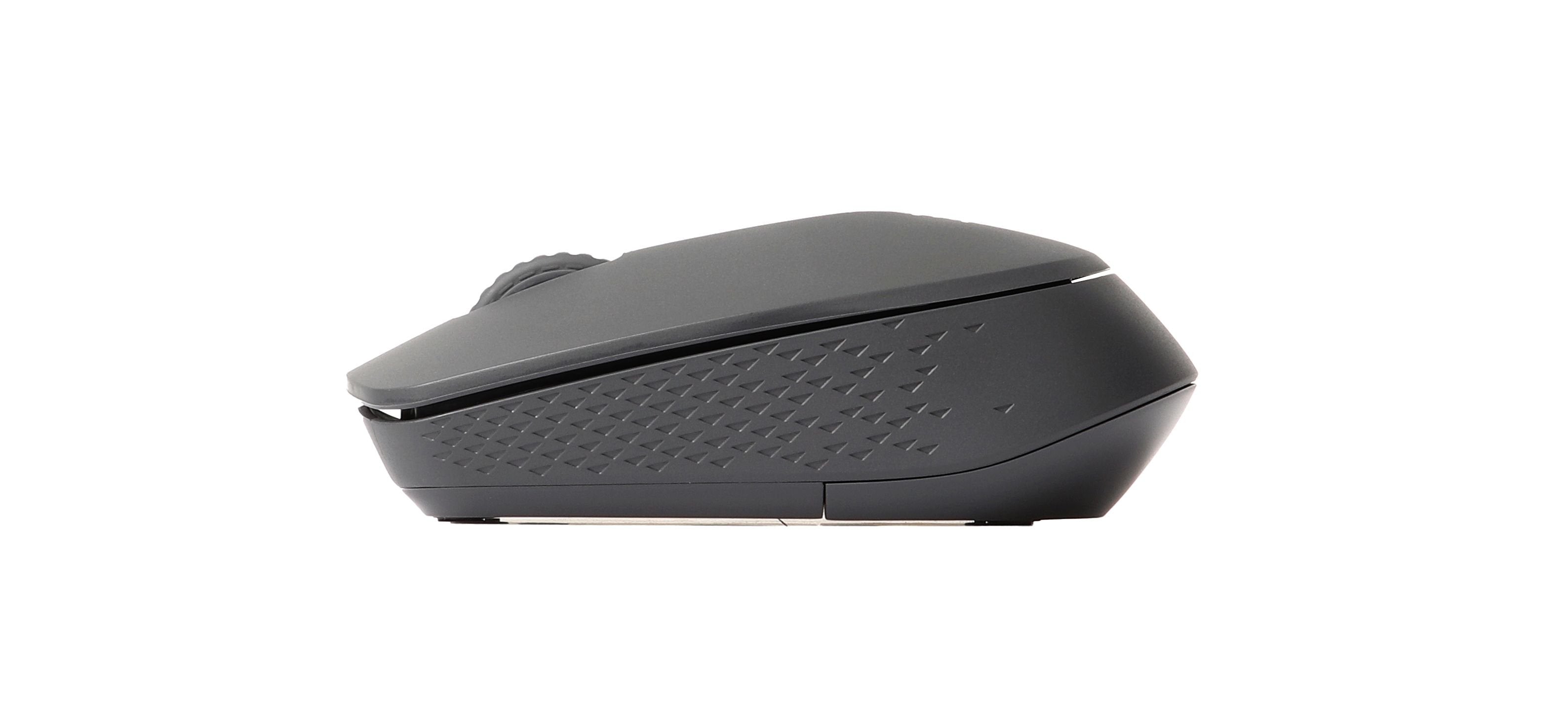 Ratón Rapoo M100 Silent Comfortable Silent Multi-Mode , Gris Oscuro