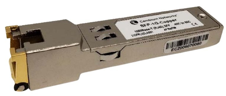 1000base-T (Rj45) Sfp  Transceiver.  -40c To 85c